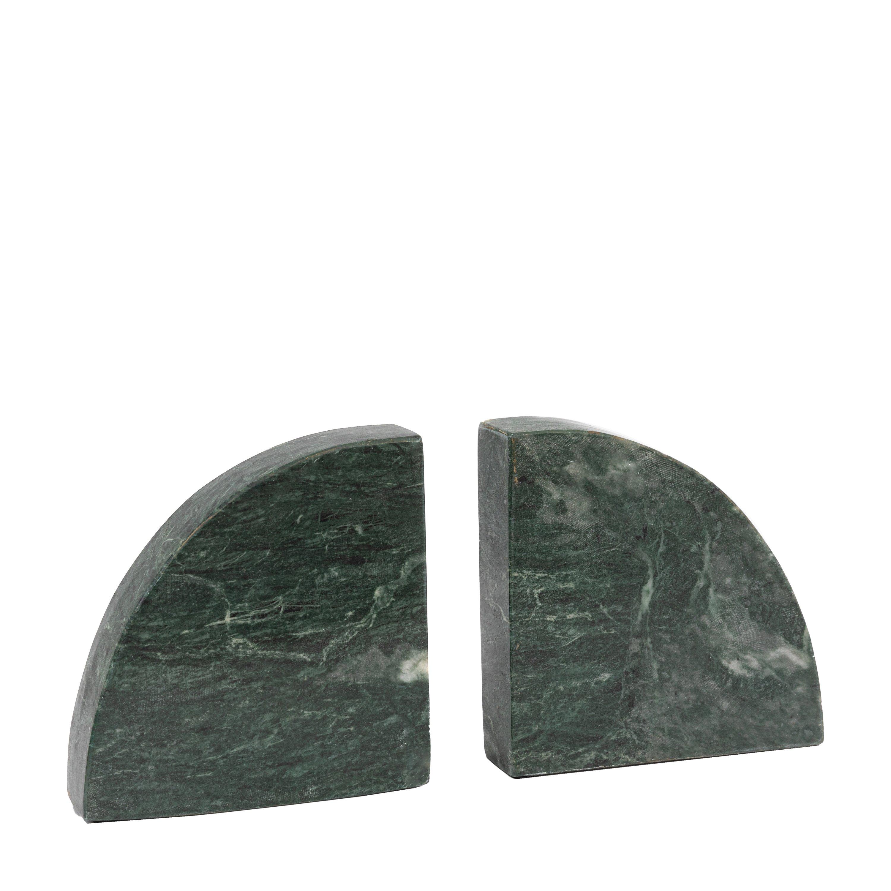 Green - Gallery - Tamera Marble Bookends Set of 2 Stone - 7