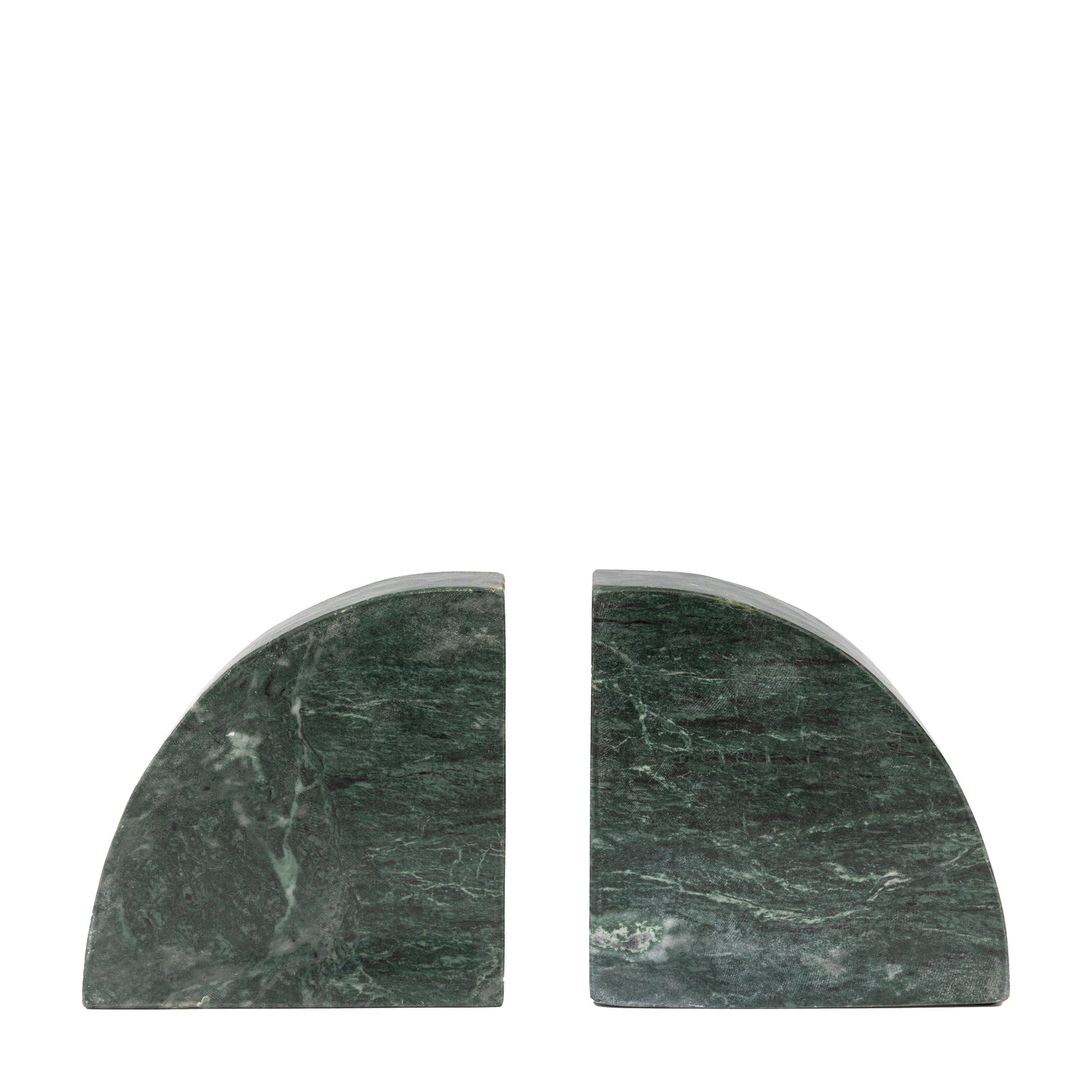Green - Gallery - Tamera Marble Bookends Set of 2 Stone - 8