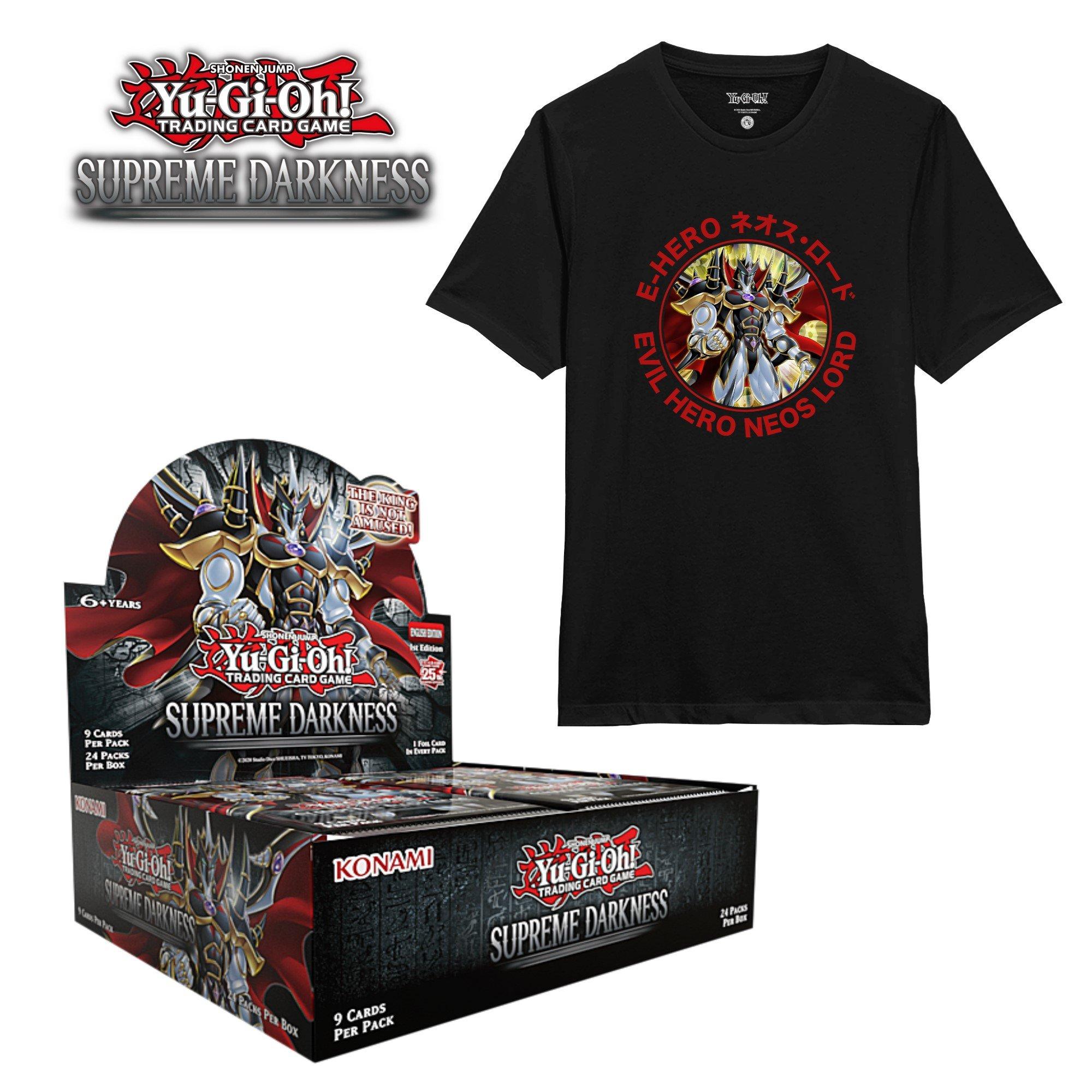 Yu-Gi-Oh Supreme Darkness Display + T-Shirt - GAME Exclusive