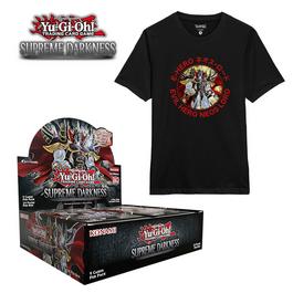 Yu-Gi-Oh Oh! Supreme Darkness Display + T Shirt GAME Exclusive