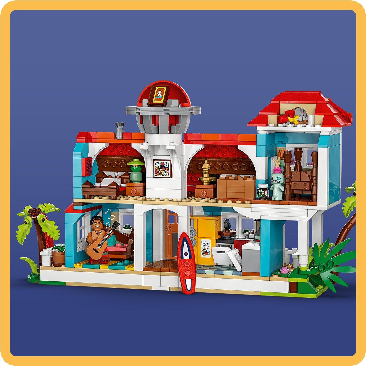 Lilo & Stch Hse - LEGO - Disney 43268 Lilo and Stitch Beach House Set - 11