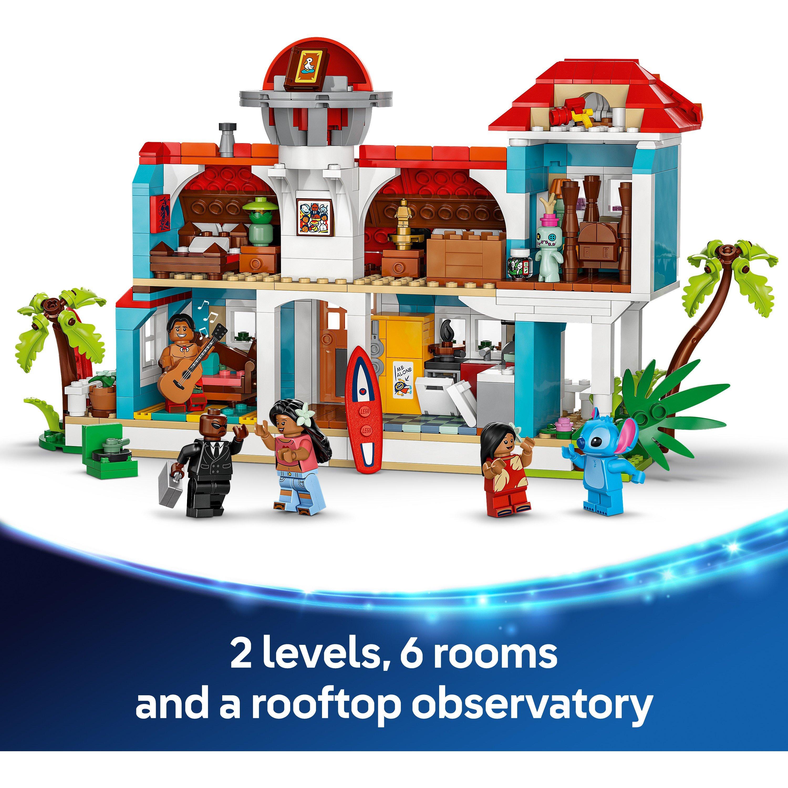 Lilo & Stch Hse - LEGO - Disney 43268 Lilo and Stitch Beach House Set - 4