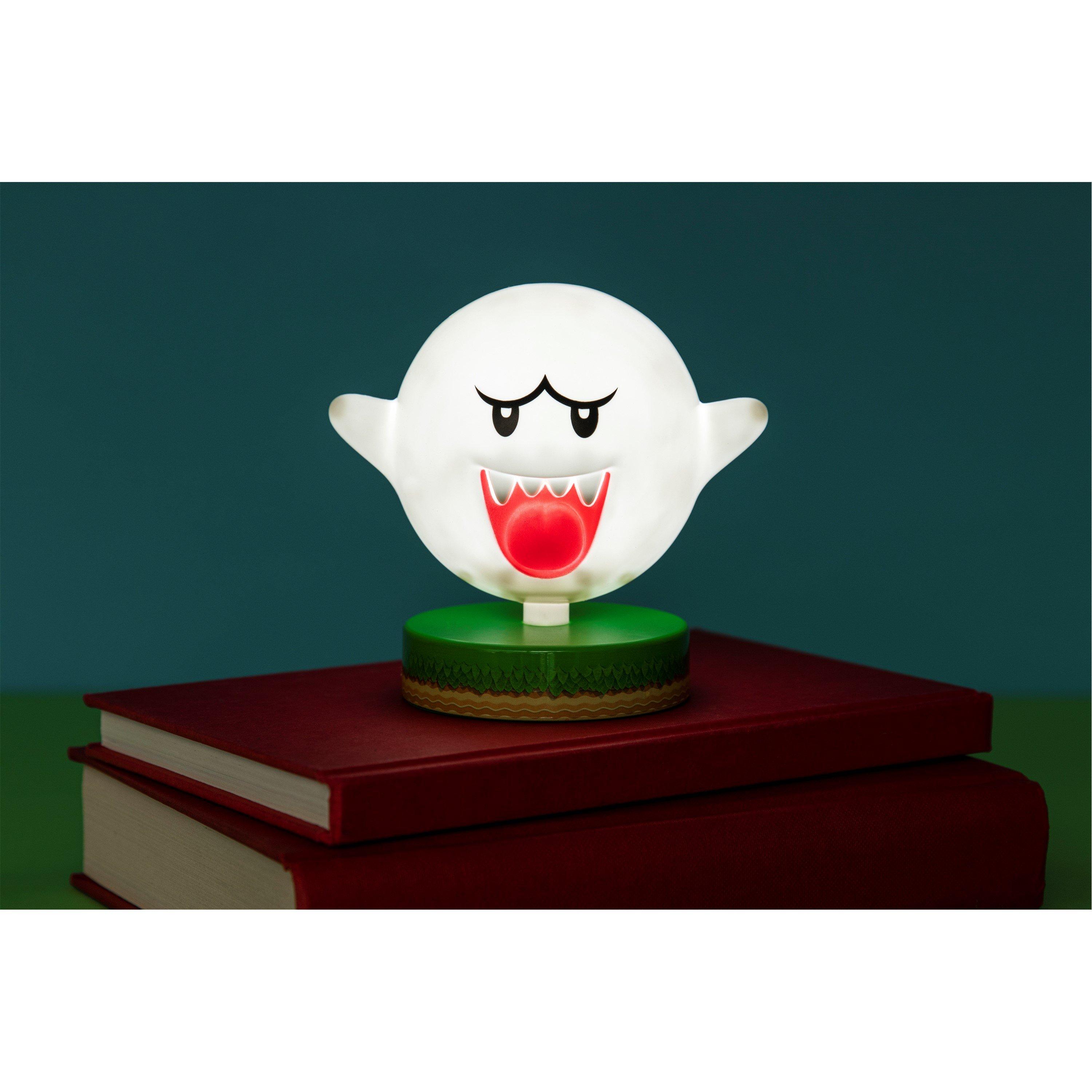 Super Mario Boo Icon Light V3 10cm Battery Powered | Sports Direct
