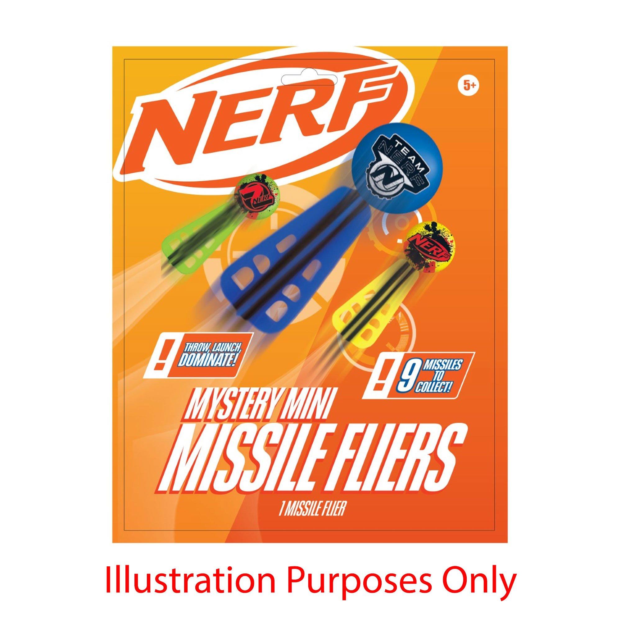 Multicolorido - Nerf - Mystery Mini Missile Fliers