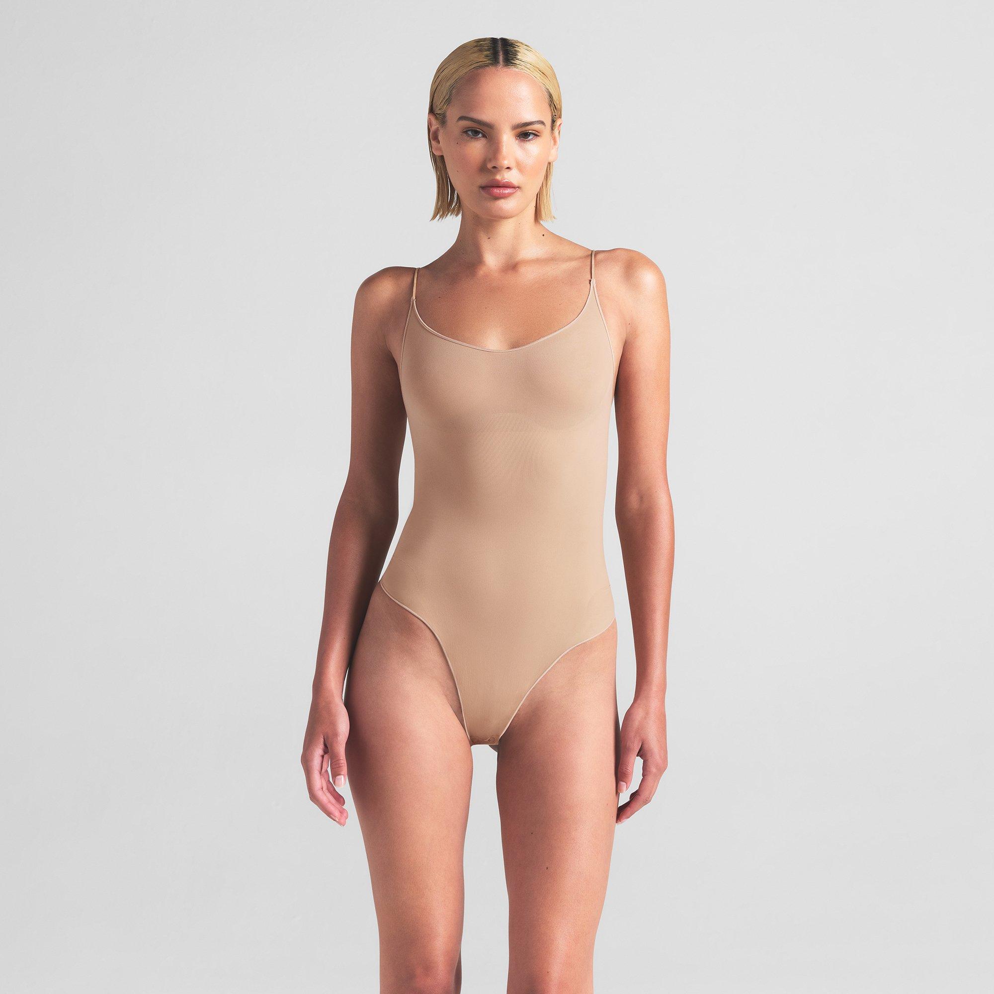 CLAY - SKIMS - Women's Thong Bodysuit Shapewear - 2