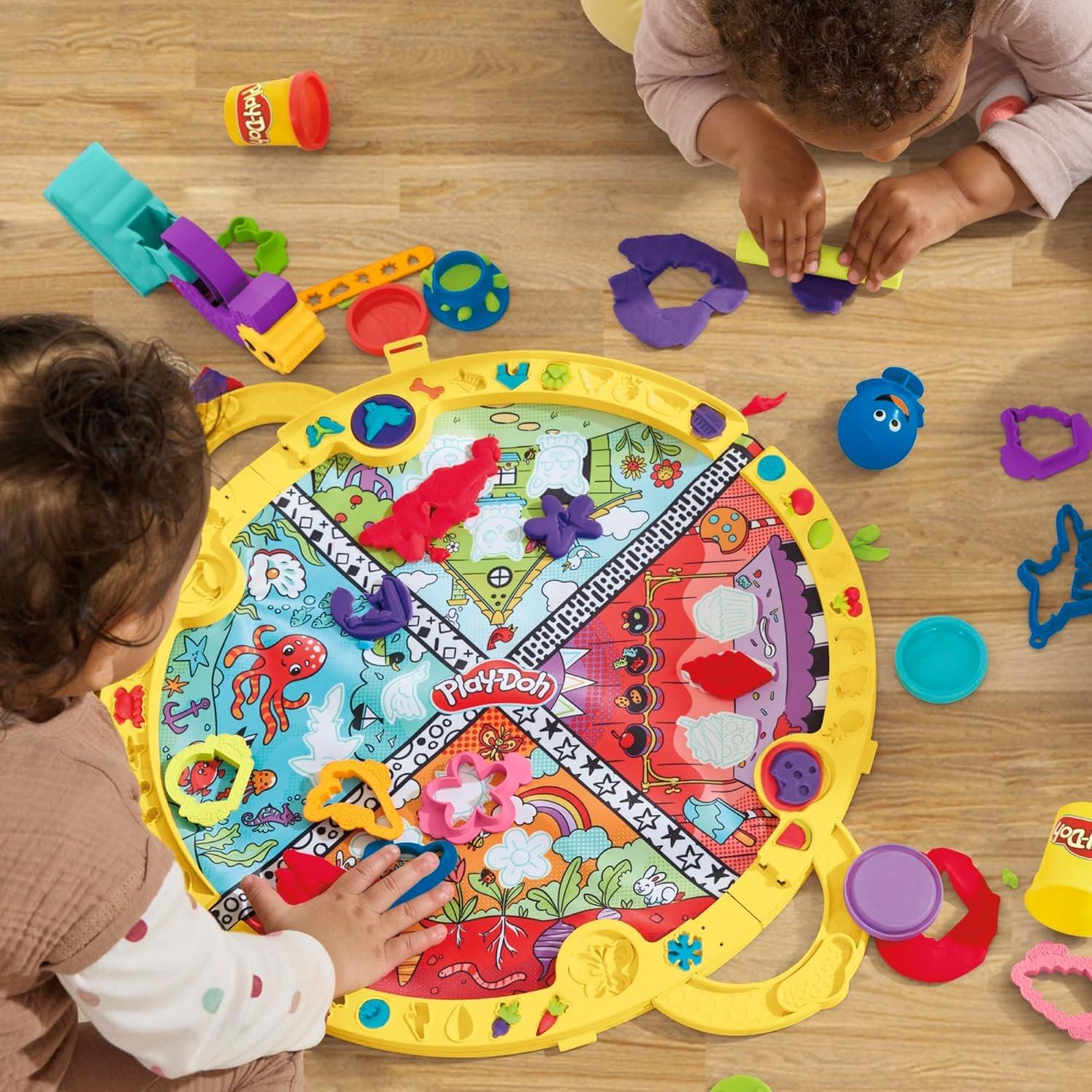 Multi - Play-Doh - Fold n Go Playmat - 5