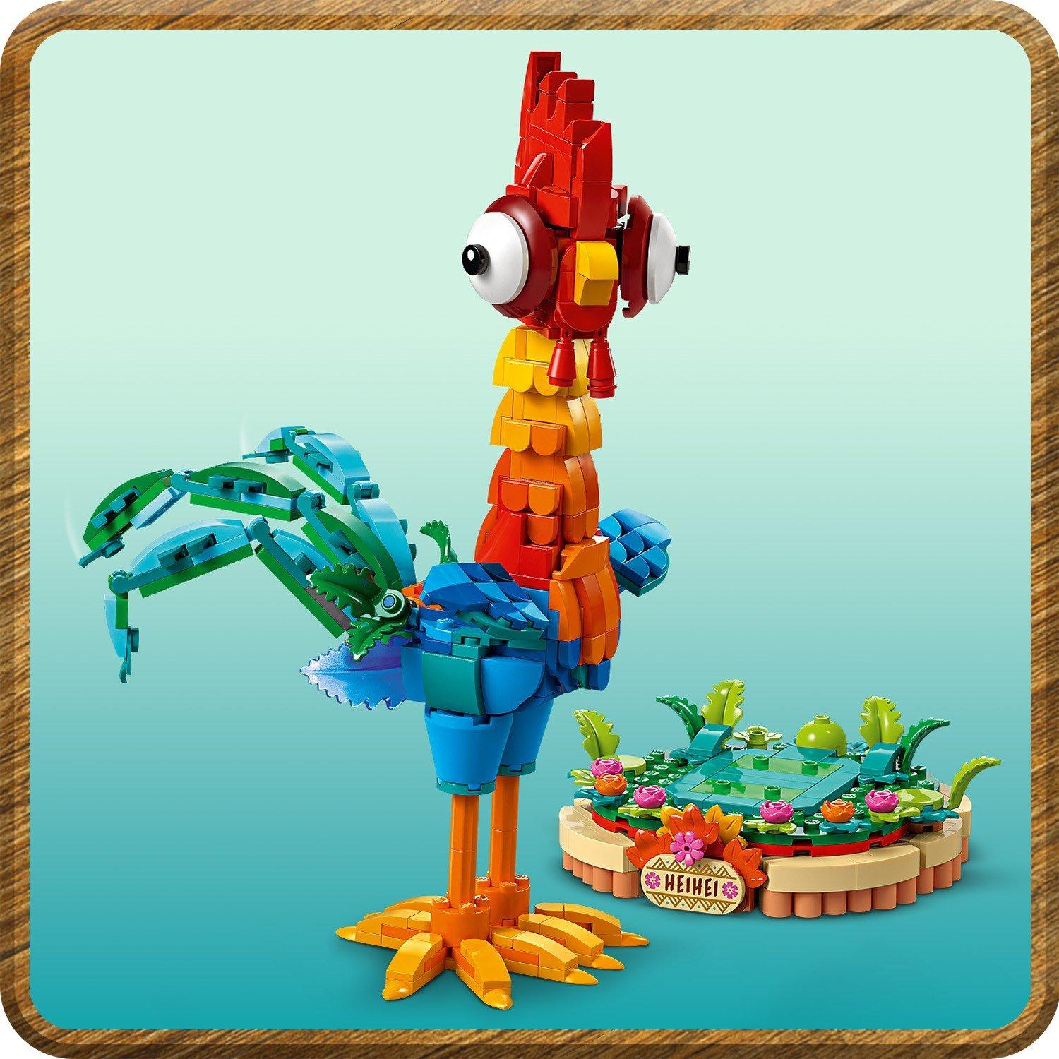 Heihei - LEGO - Disney 43272 Moana 2 Heihei Building Toy Set - 11