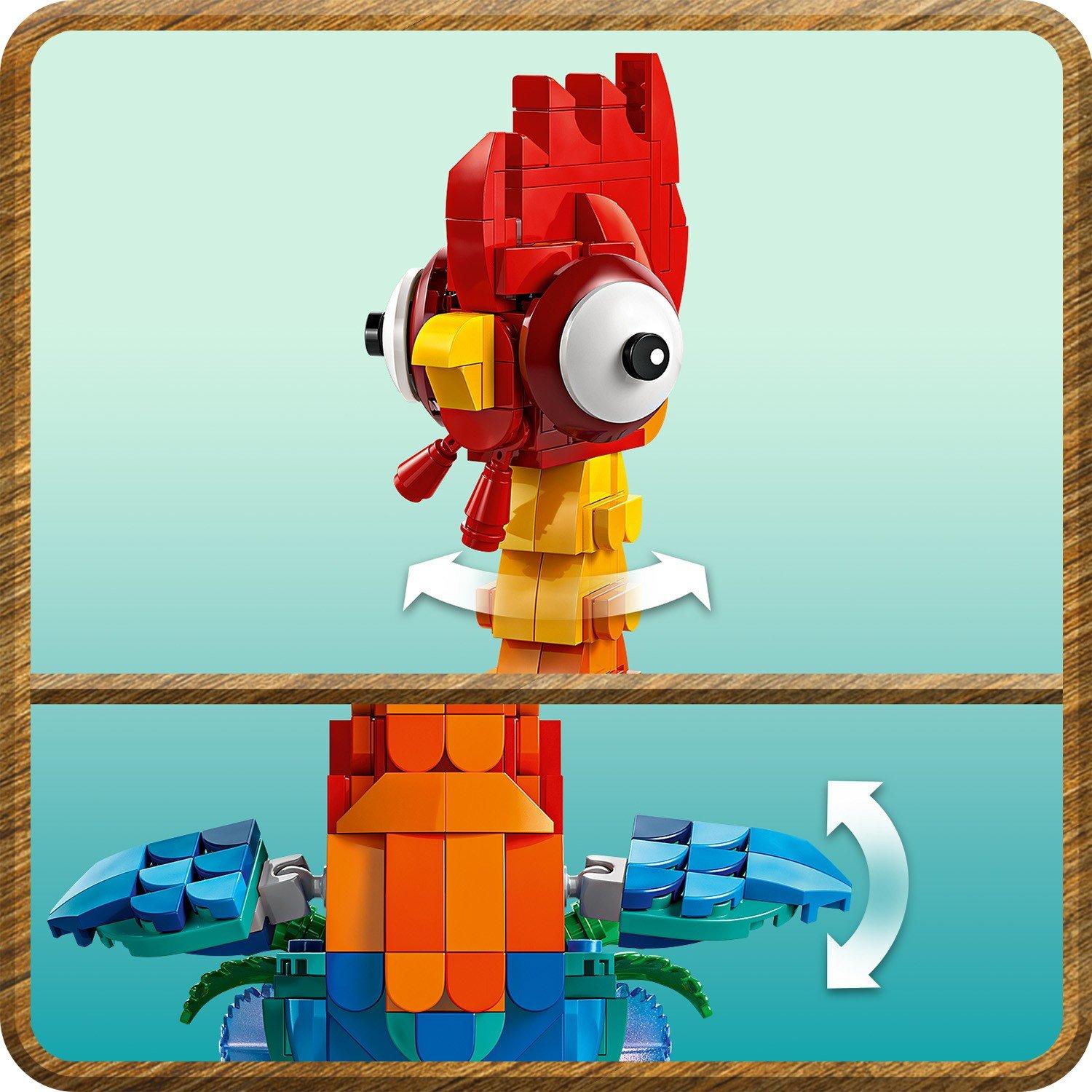 Heihei - LEGO - Disney 43272 Moana 2 Heihei Building Toy Set - 12