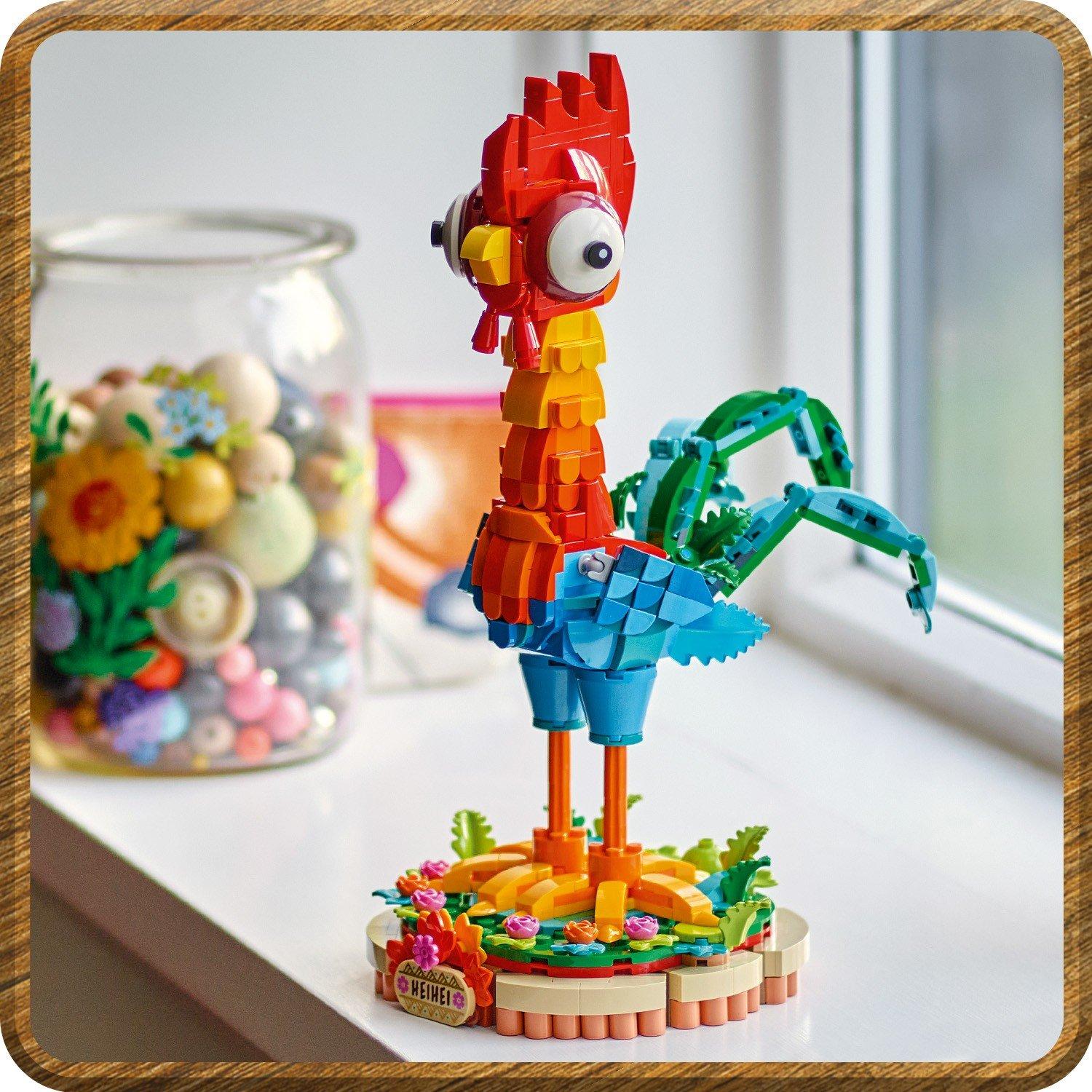 Heihei - LEGO - Disney 43272 Moana 2 Heihei Building Toy Set - 13