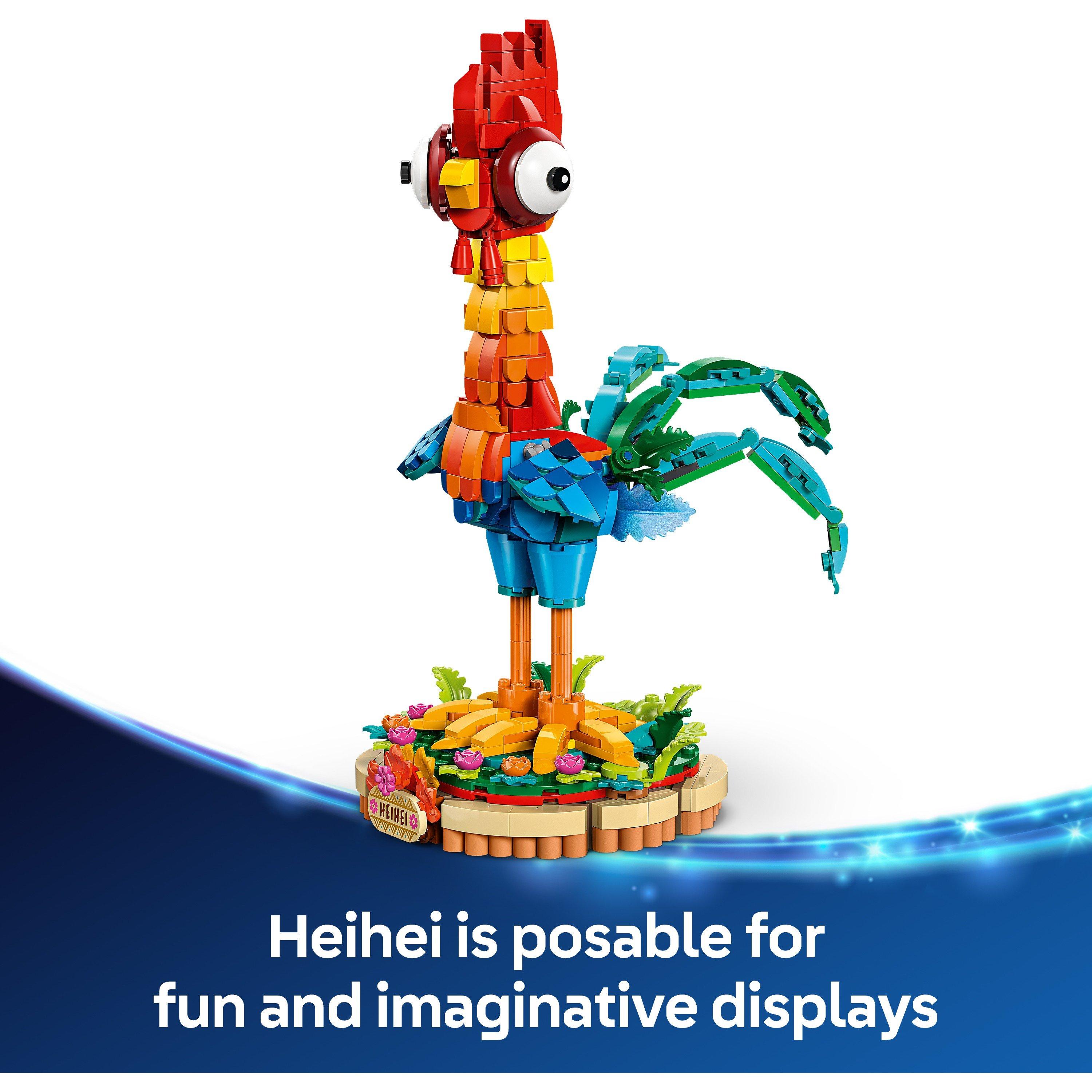 Heihei - LEGO - Disney 43272 Moana 2 Heihei Building Toy Set - 4