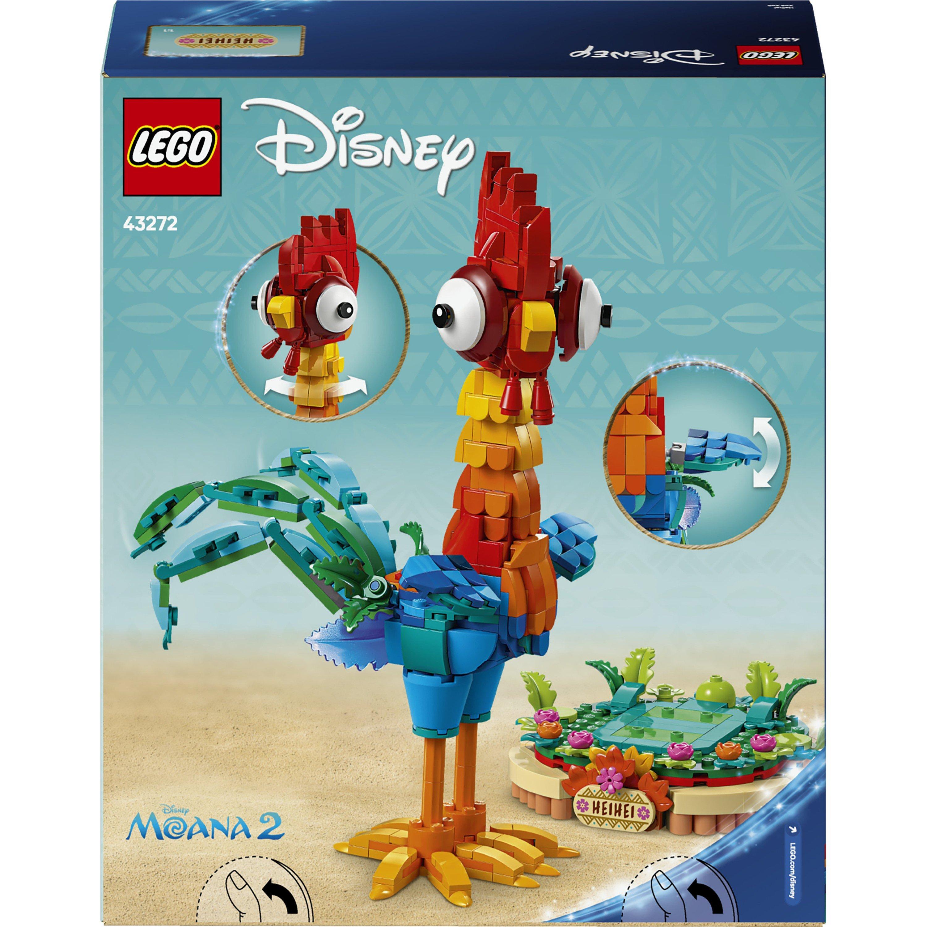 Heihei - LEGO - Disney 43272 Moana 2 Heihei Building Toy Set - 10