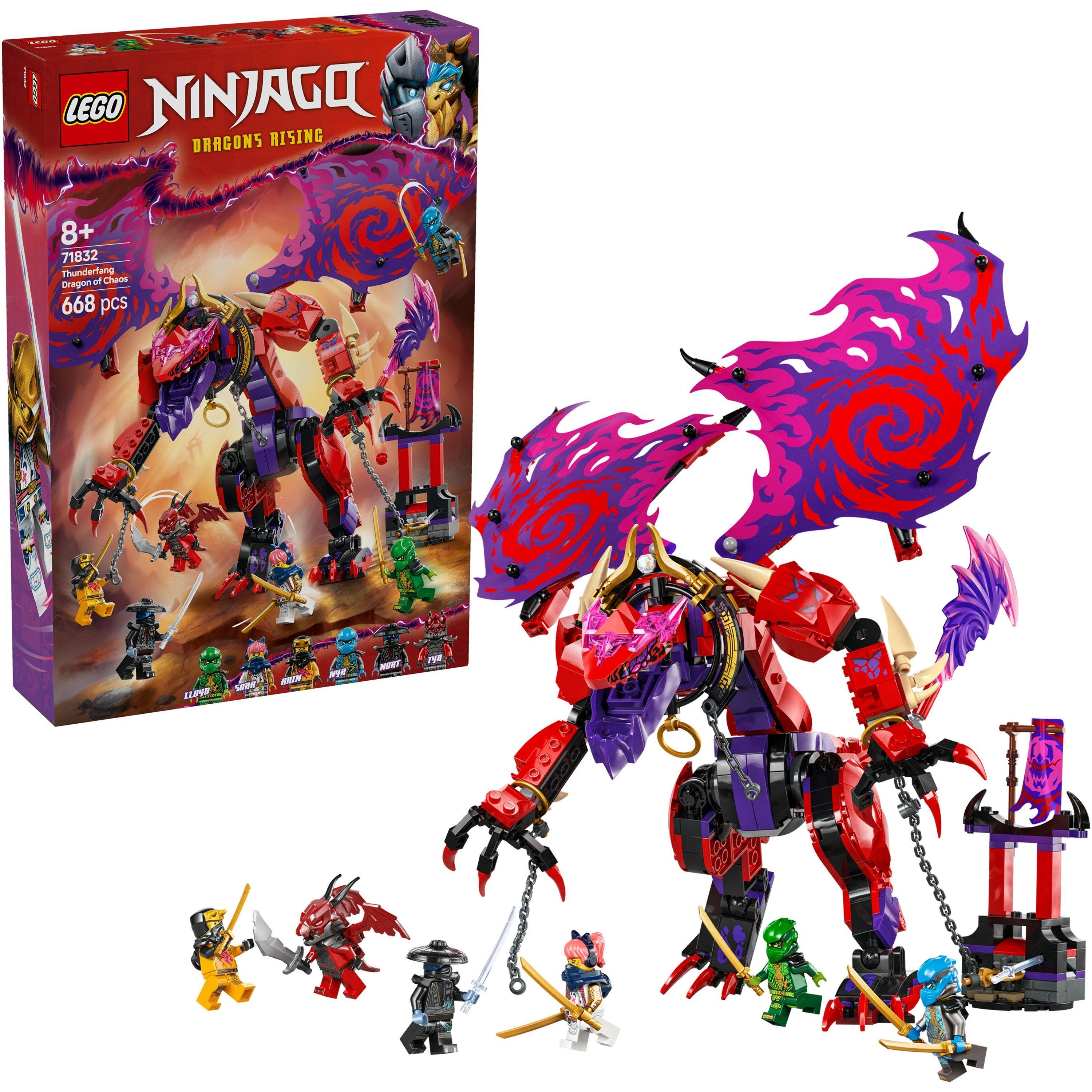 Dragon of Chaos - LEGO - NINJAGO 71832 Thunderfang Dragon of Chaos Set - 1