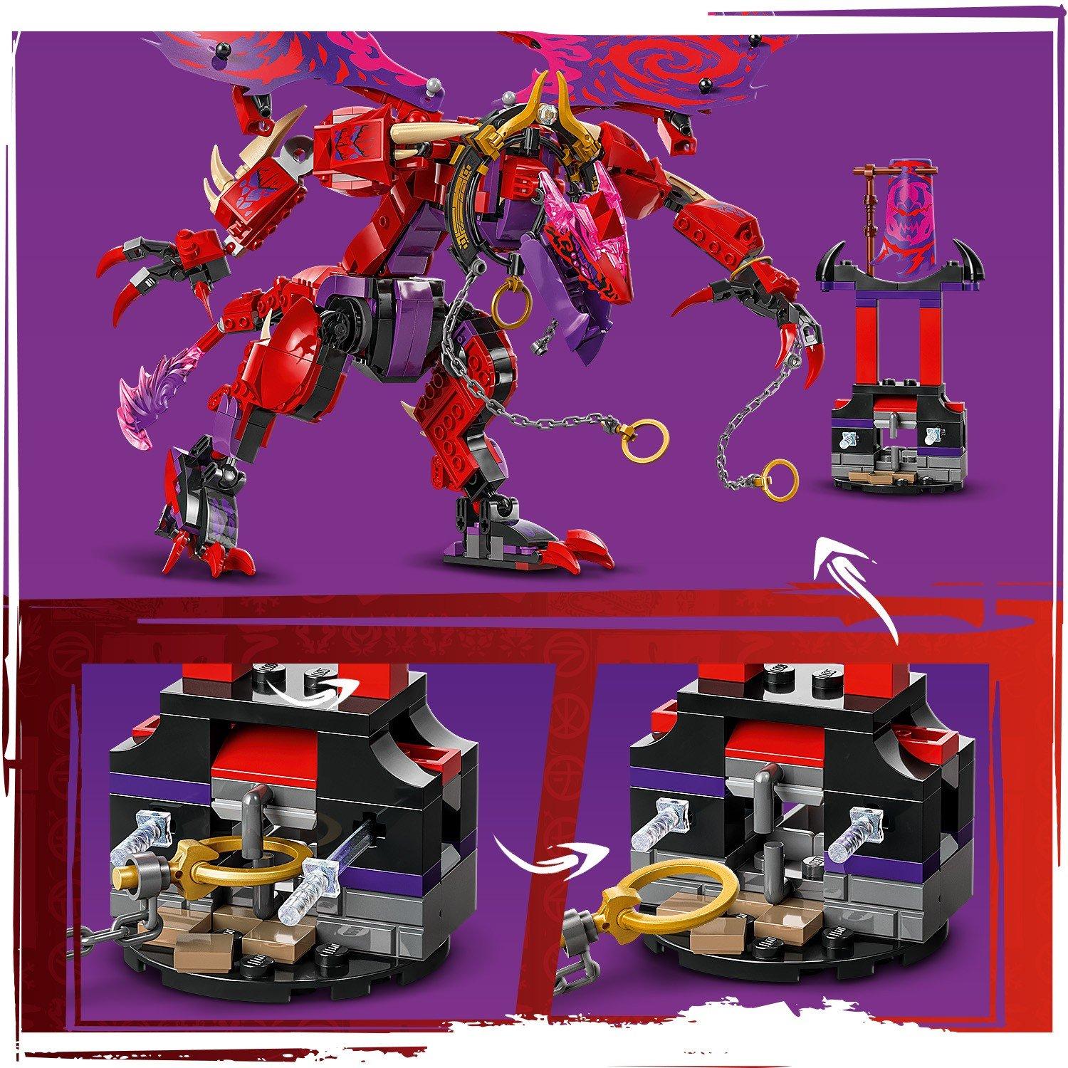 Dragon of Chaos - LEGO - NINJAGO 71832 Thunderfang Dragon of Chaos Set - 11