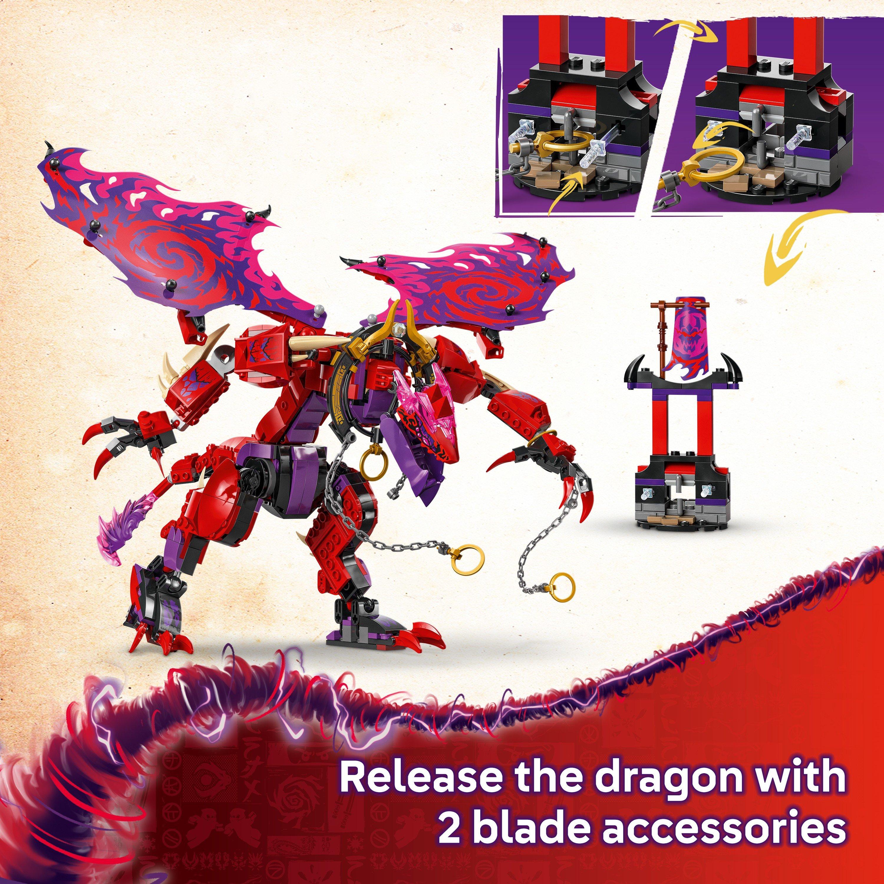 Dragon of Chaos - LEGO - NINJAGO 71832 Thunderfang Dragon of Chaos Set - 5