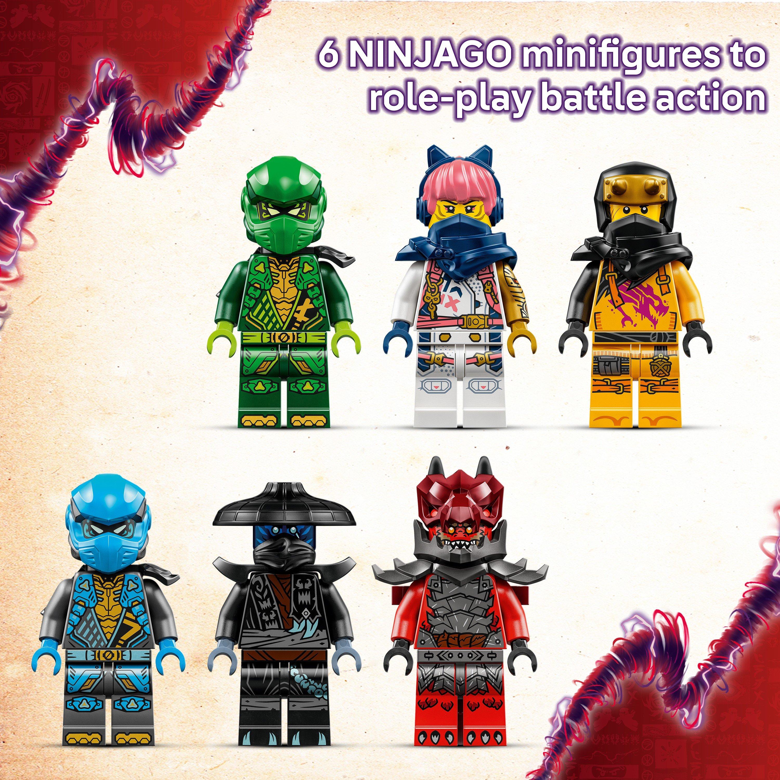 Dragon of Chaos - LEGO - NINJAGO 71832 Thunderfang Dragon of Chaos Set - 6