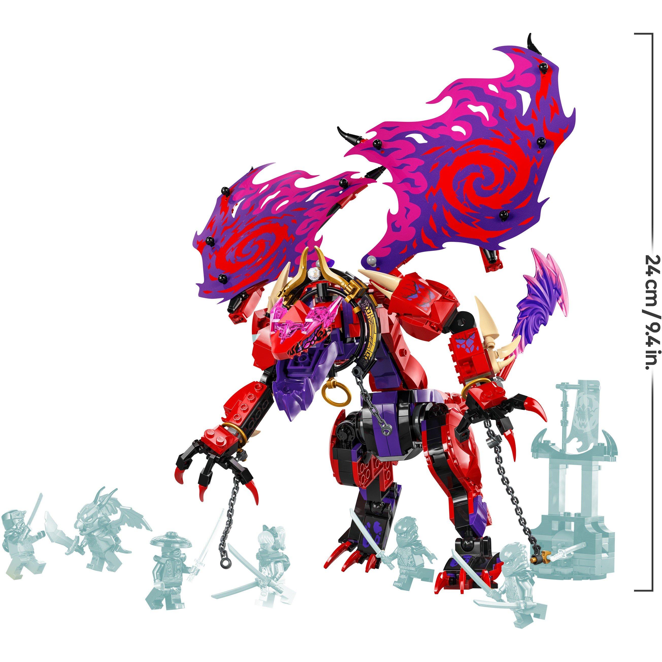 Dragon of Chaos - LEGO - NINJAGO 71832 Thunderfang Dragon of Chaos Set - 8