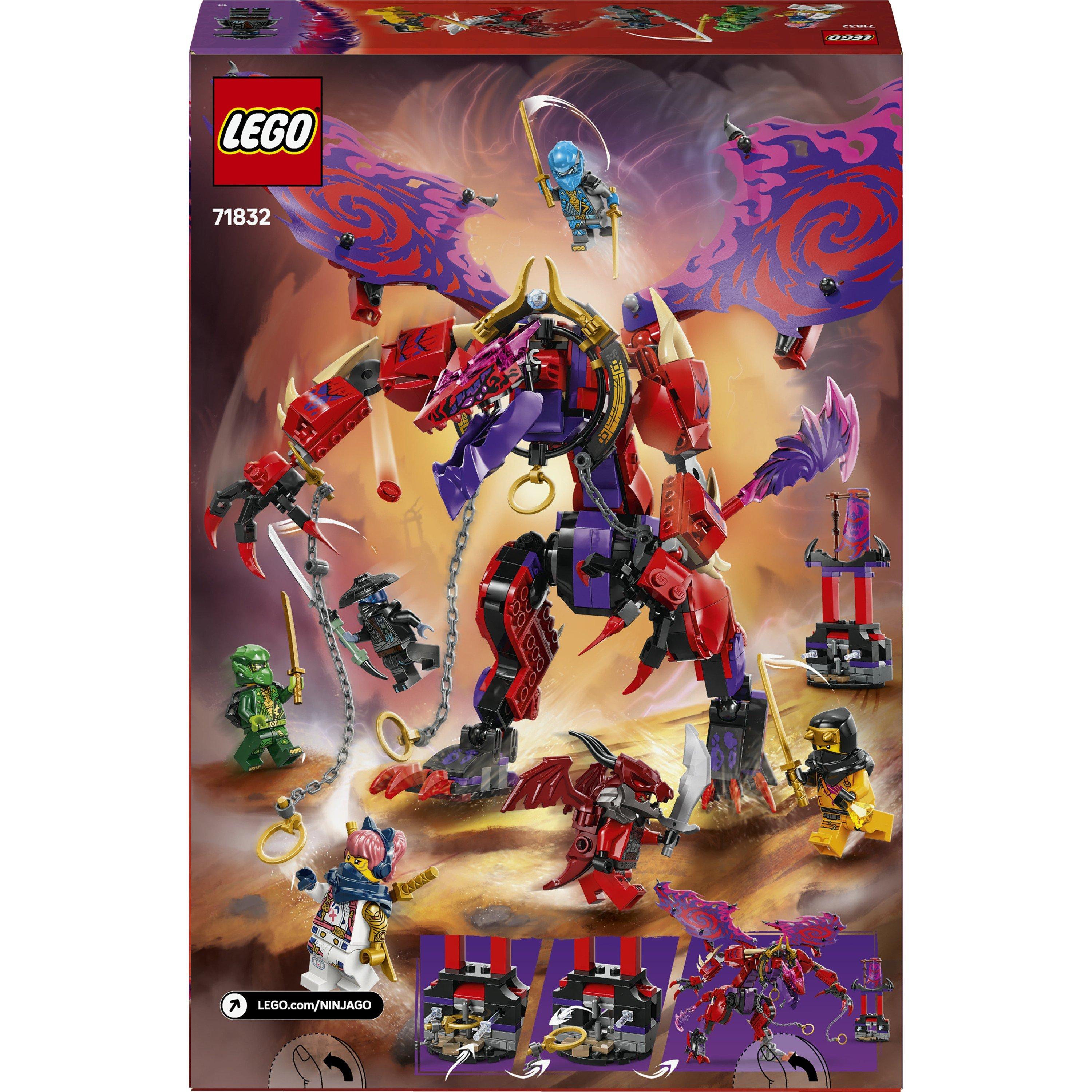 Dragon of Chaos - LEGO - NINJAGO 71832 Thunderfang Dragon of Chaos Set - 10