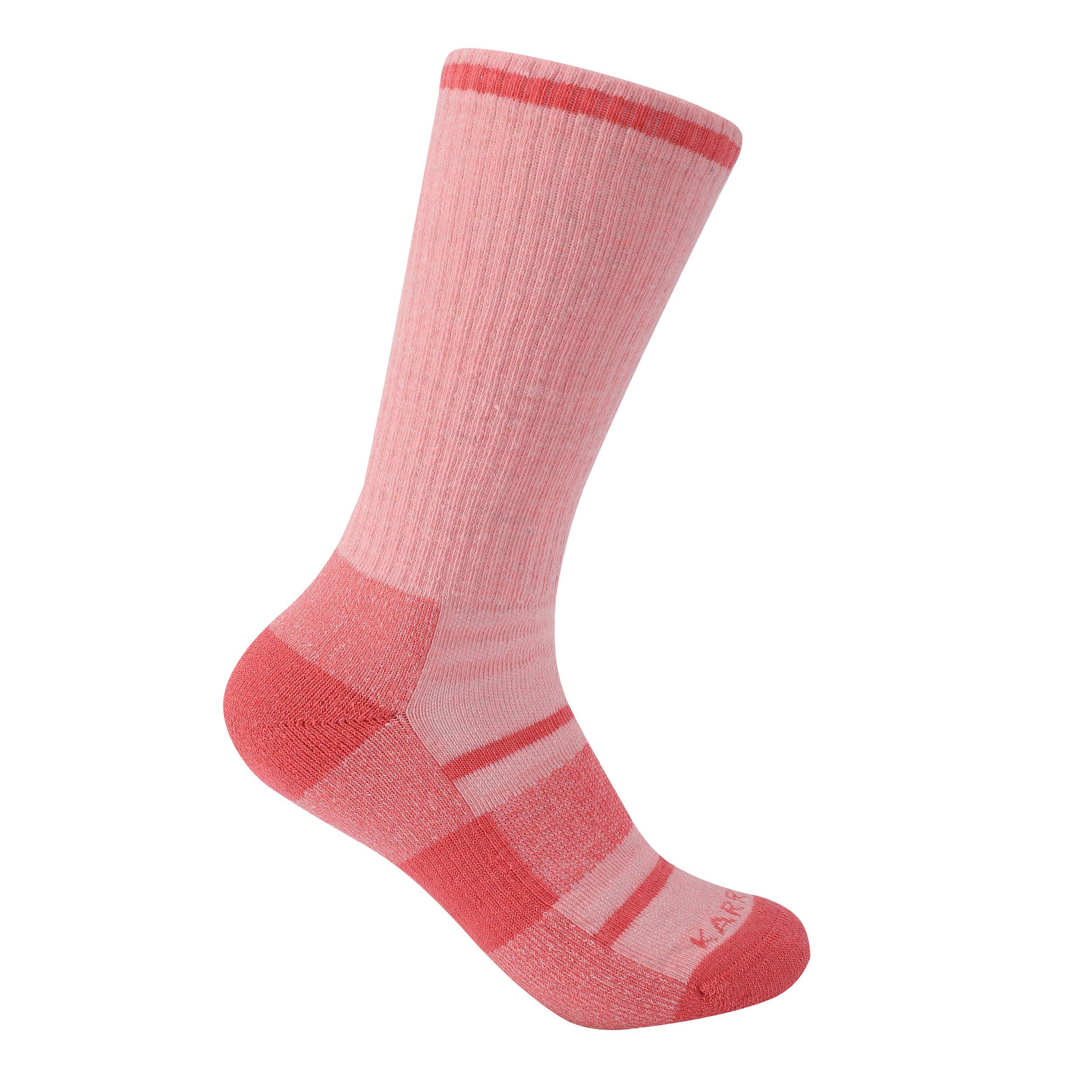 Karrimor Women's Hike Crew Sock - Pink - Ladies 4-8
