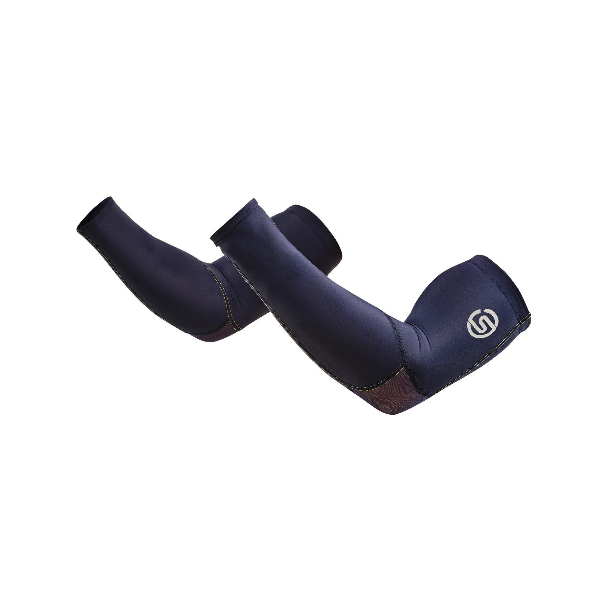 Skins Men's Arm Compression Sleeve - Navy - Large