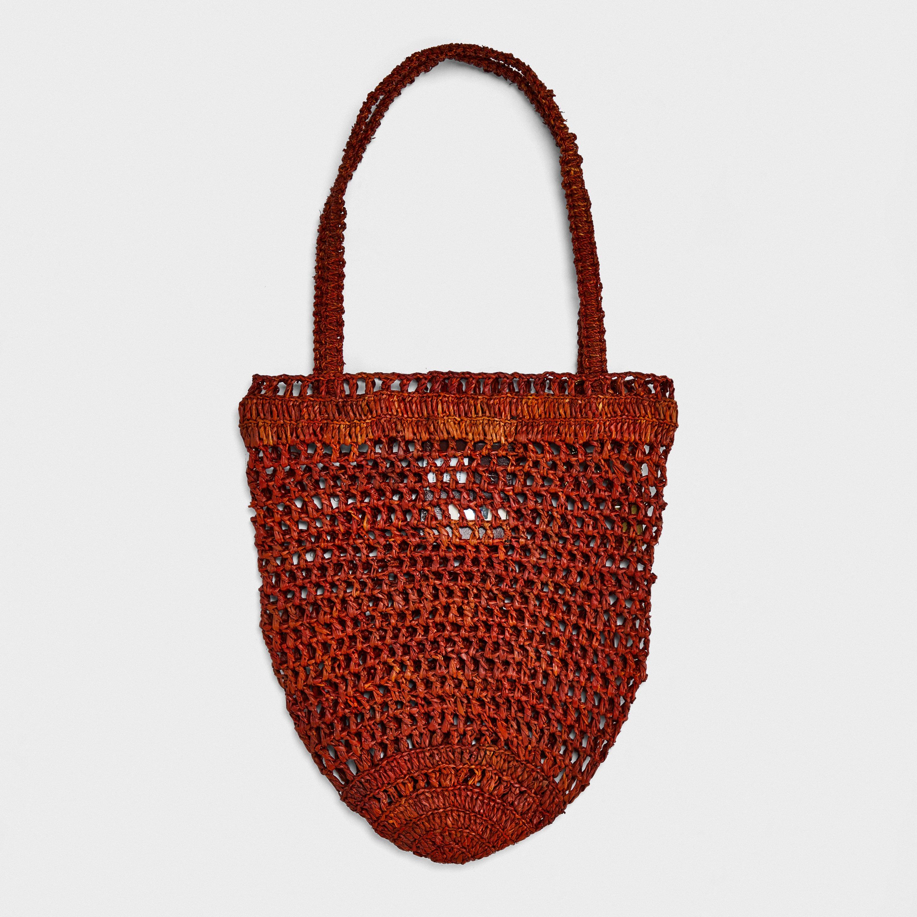 Clay Brown - Chloe - Women's Summer Shoulder Straw Bag - 2