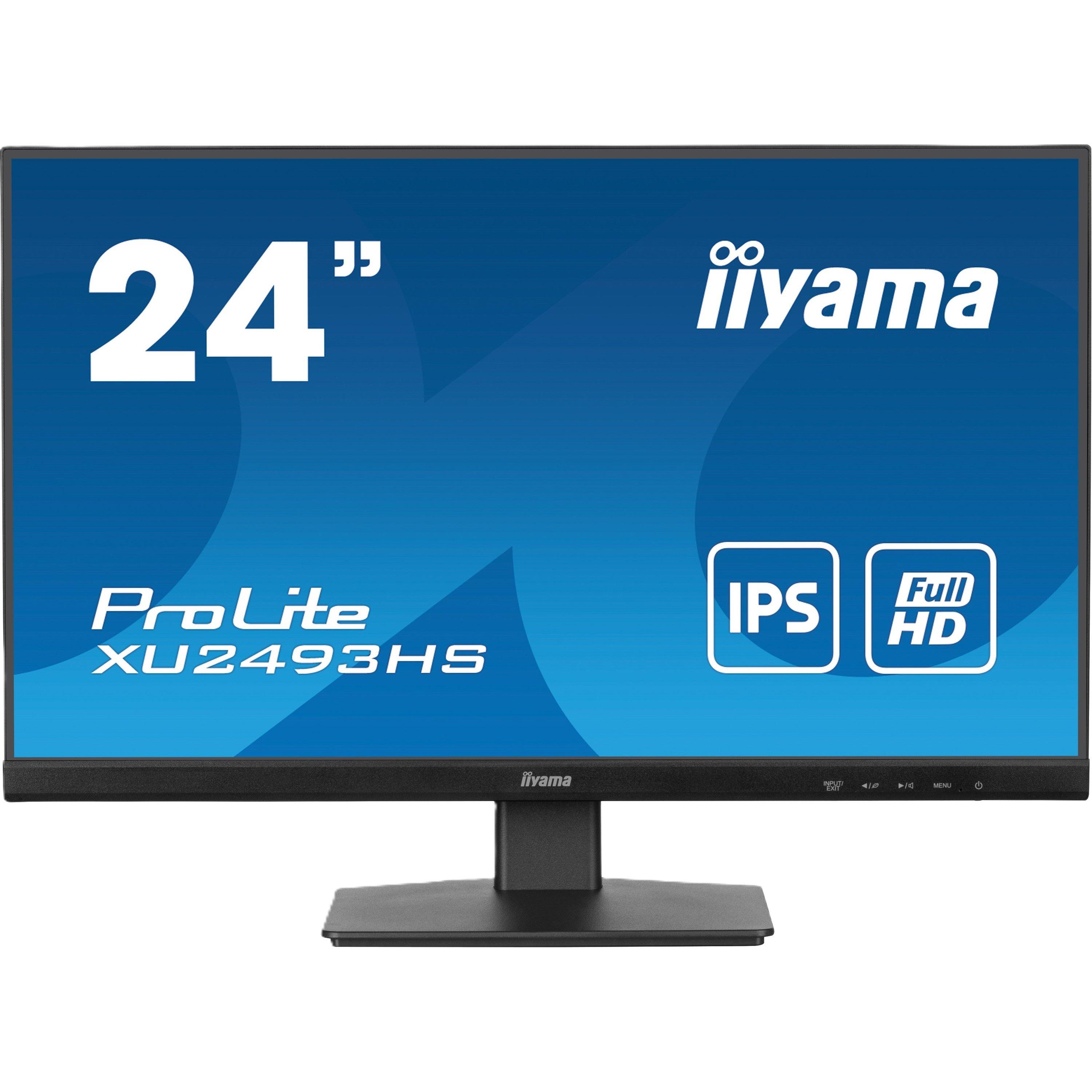 Black - iiyama - Prolite XU2493HS-B6 23.8 Inch 100Hz IPS Monitor - 1