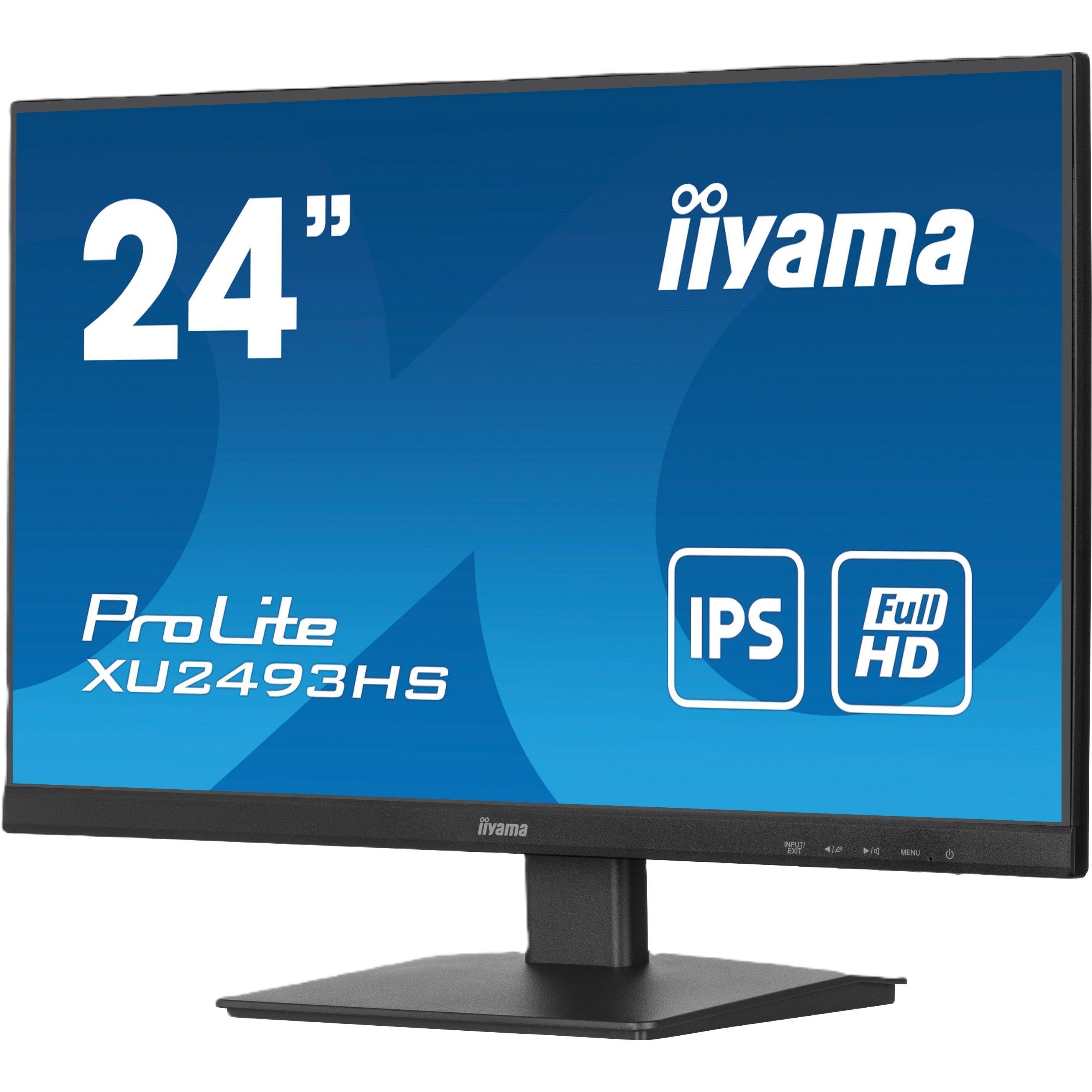 Black - iiyama - Prolite XU2493HS-B6 23.8 Inch 100Hz IPS Monitor - 4
