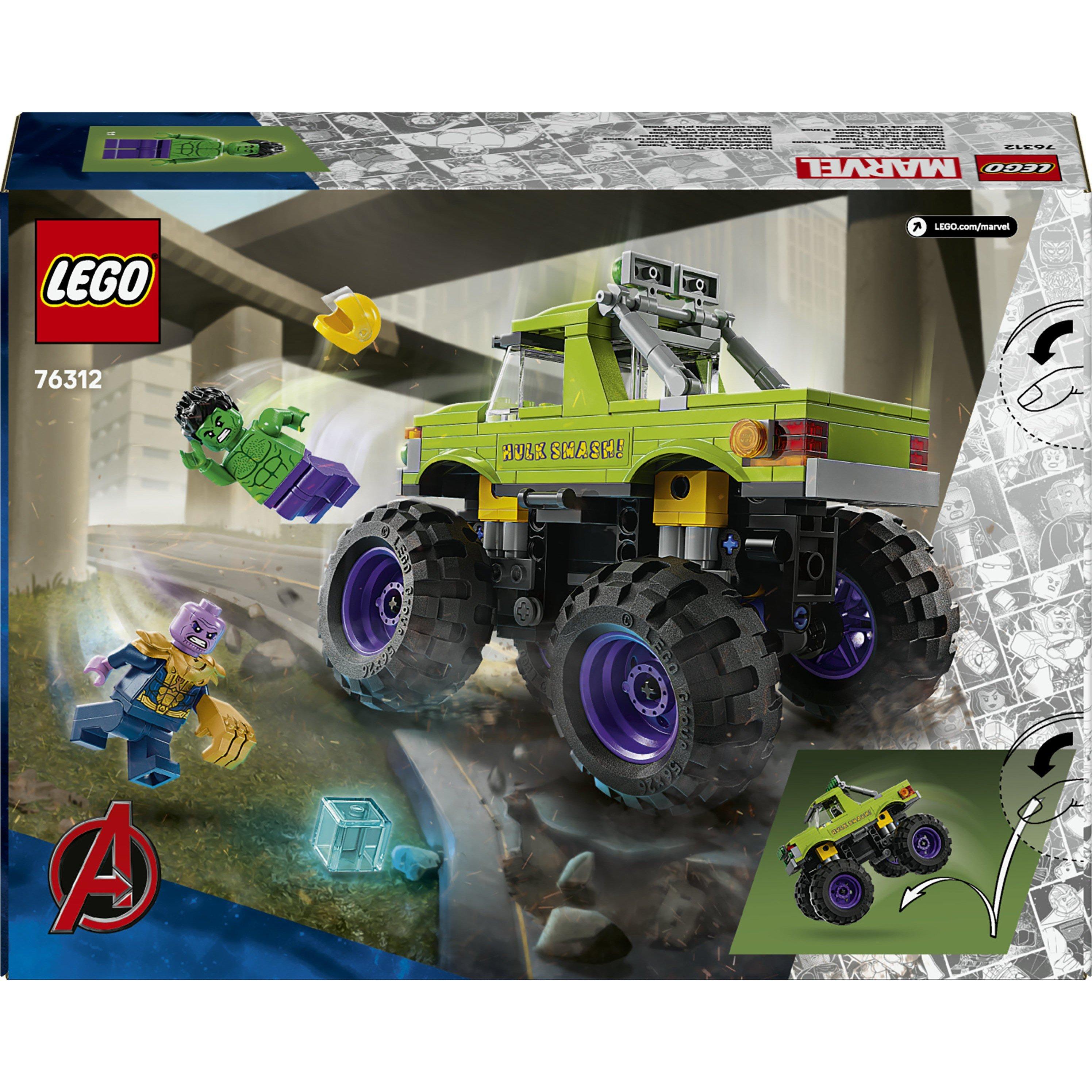 Hulk Truck - LEGO - Marvel The Hulk Truck vs. Thanos Set 76312 - 10