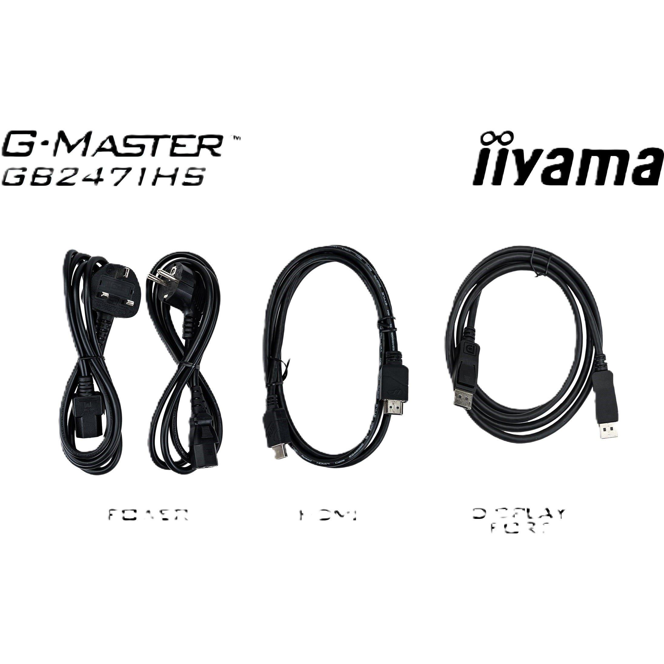 iiyama G-Master Red Eagle GB2471HS-B1 24 Inch 240Hz IPS Gaming Monitor ...