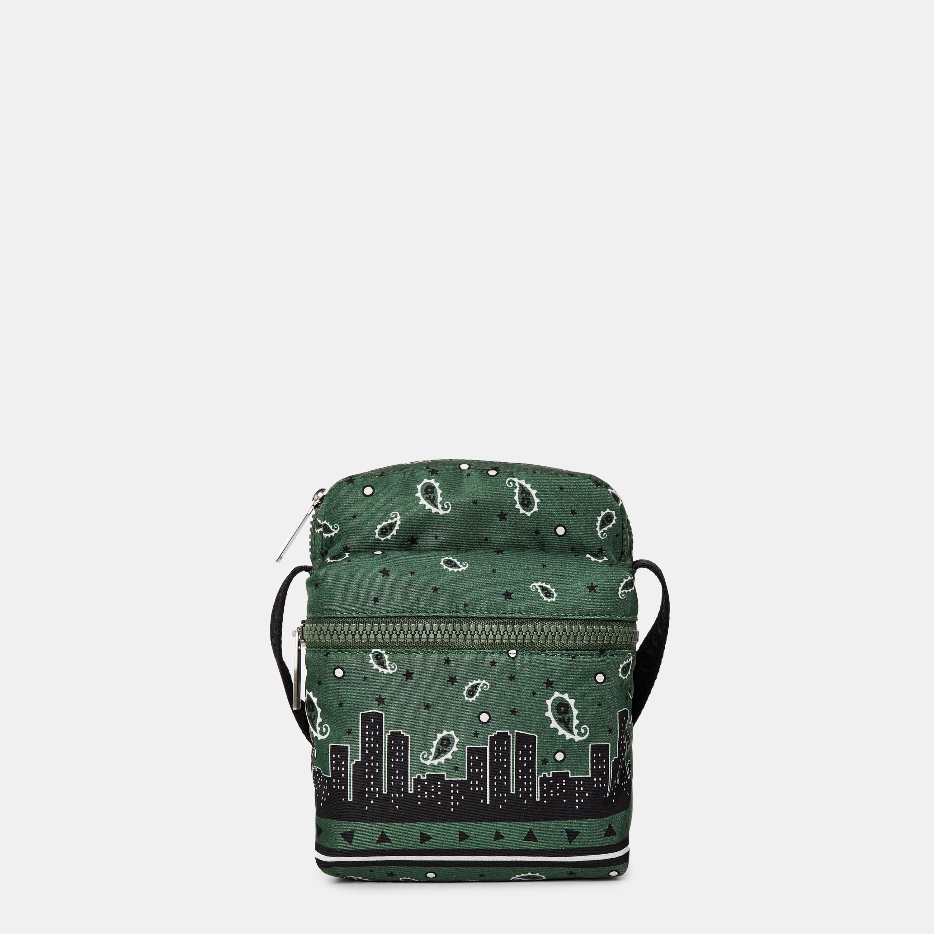 Green/Black - Off White - Men's Crossbody Bag - 1