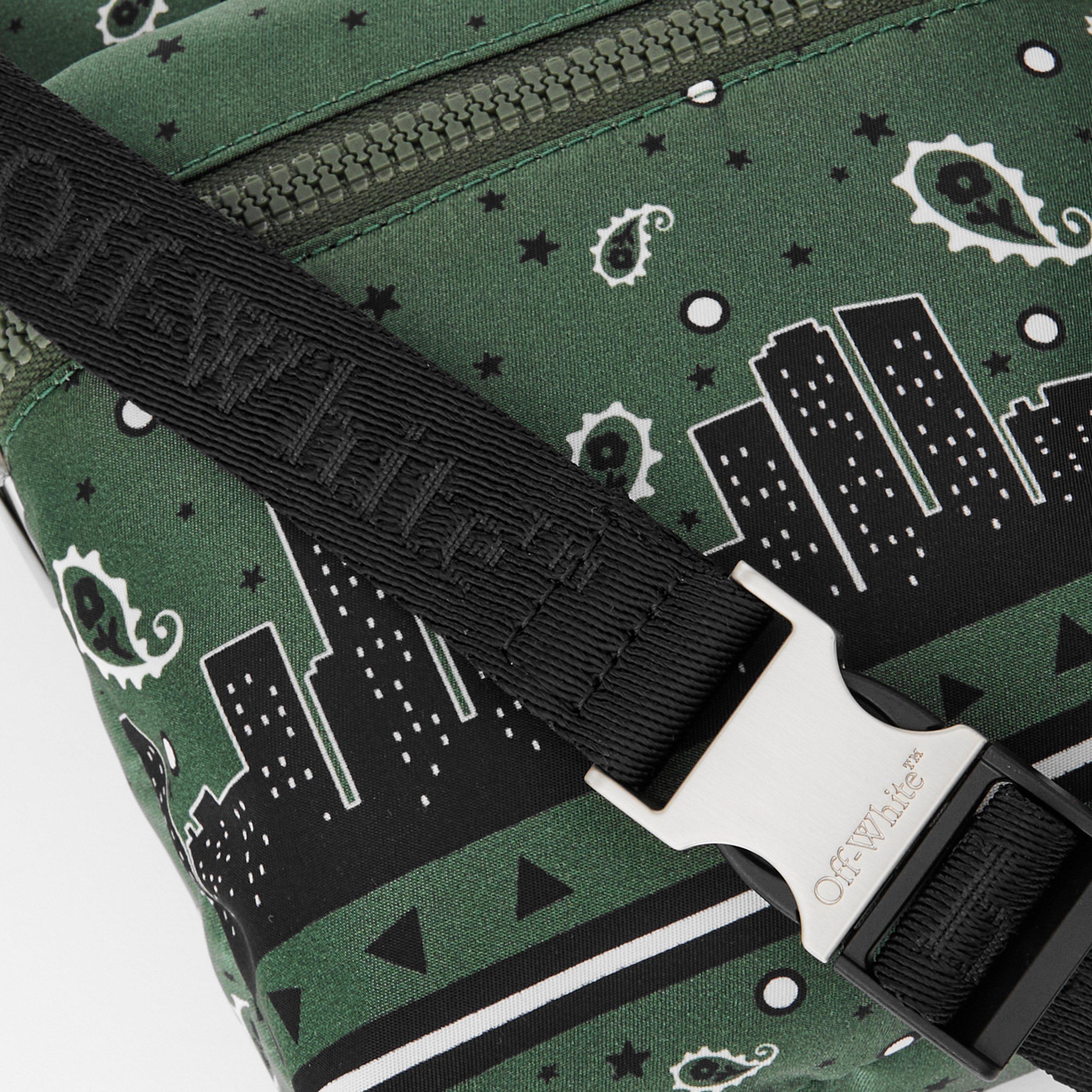 Green/Black - Off White - Men's Crossbody Bag - 3