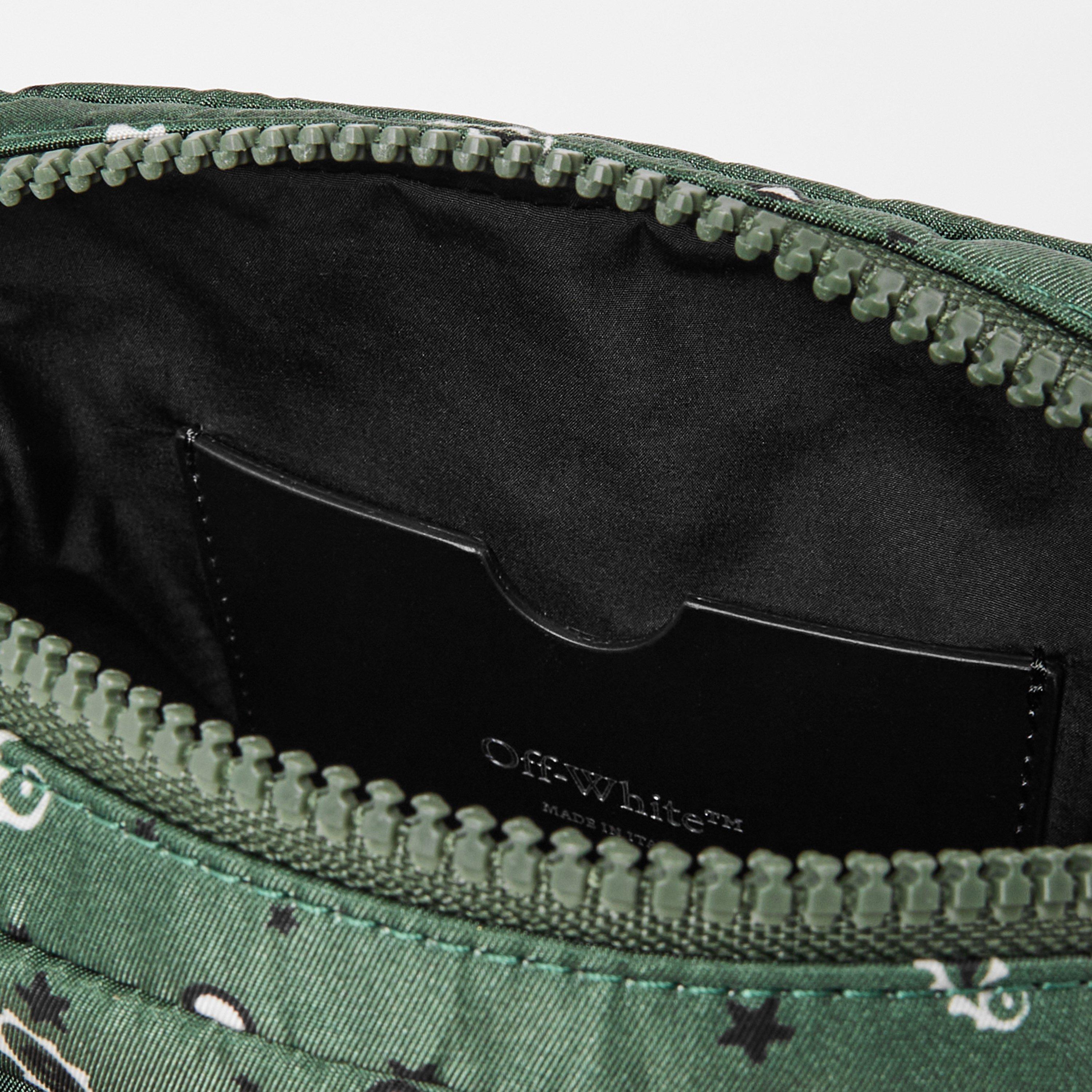 Green/Black - Off White - Men's Crossbody Bag - 4