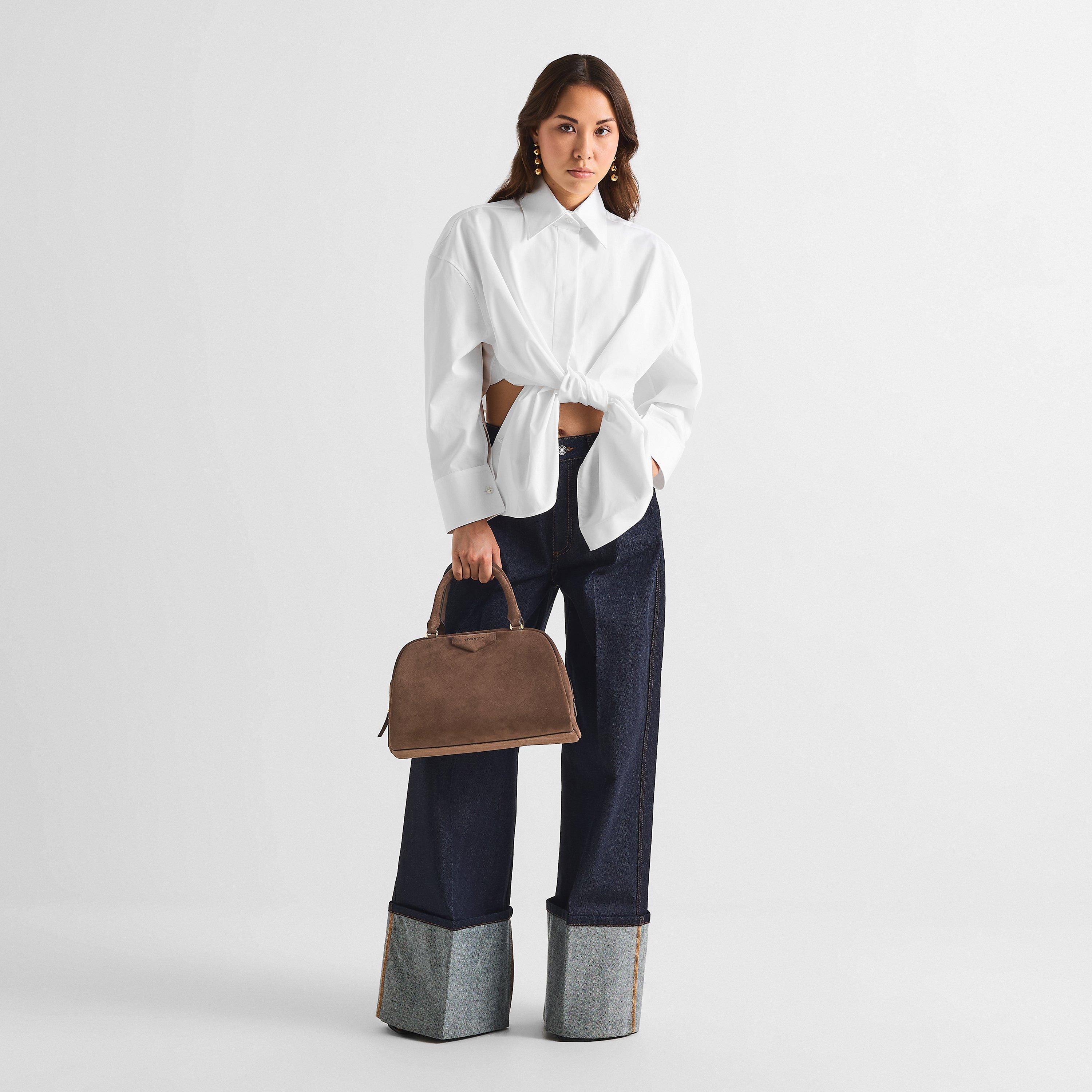 Ebony Brown - GIVENCHY - Women's Top Handle Bag - 6