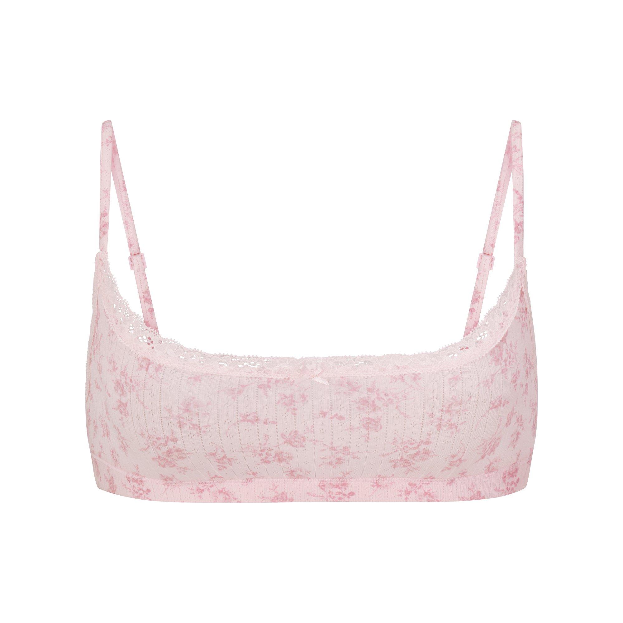 BLOOM FLORAL - SKIMS - Women's Scoop Bralette - 1