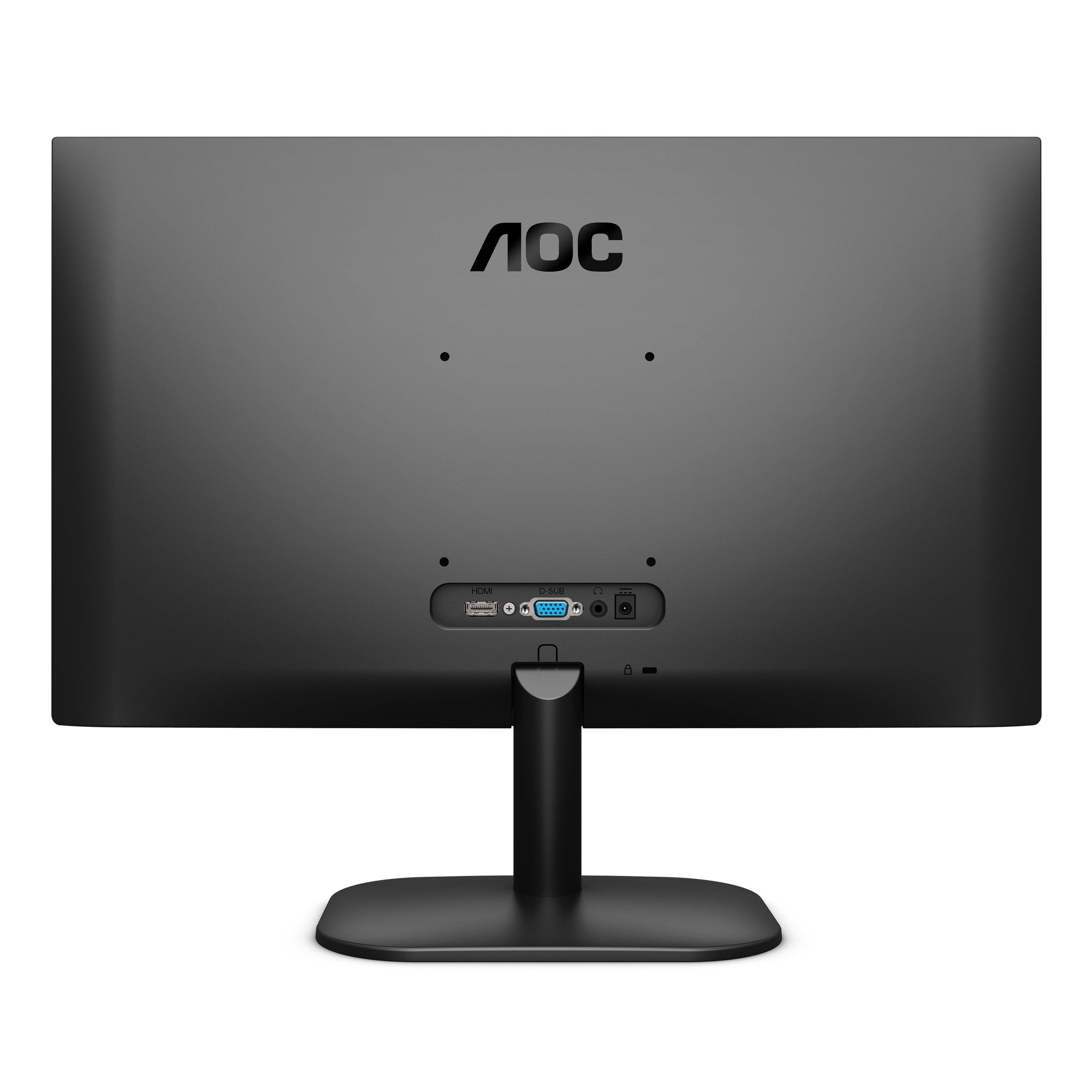 Black - AOC - 22B2H/EU 21.5 VA Full HD 75Hz Monitor - 3
