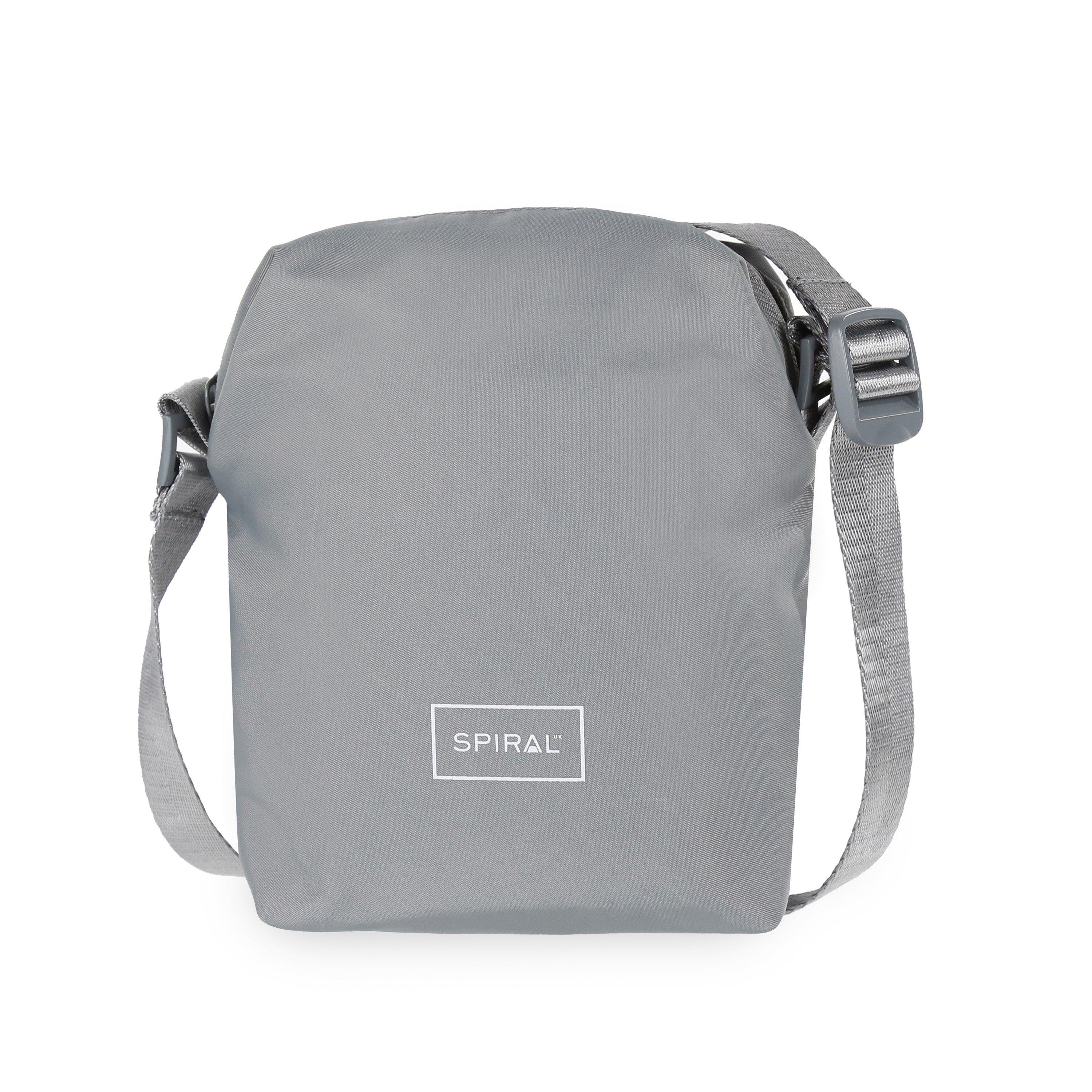 Spiral Women's Crossbody Bag - Charcoal