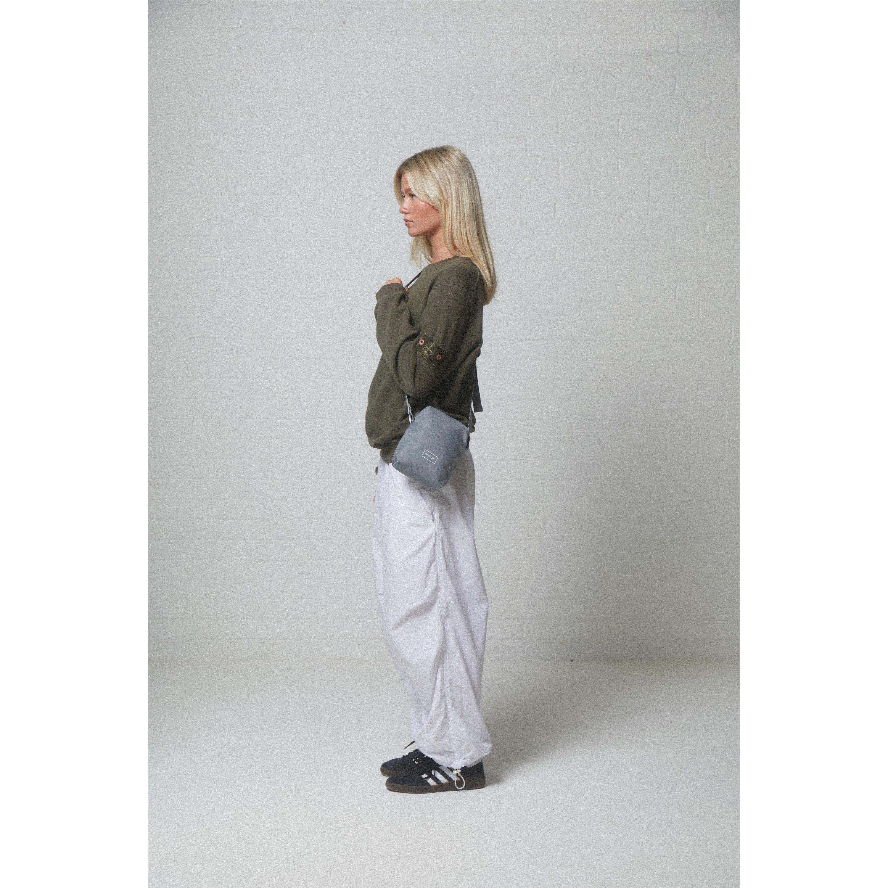 Charcoal - Spiral - Women's Crossbody Bag - 3