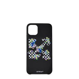 Off White iPhone 12 mini Floral Phone Case