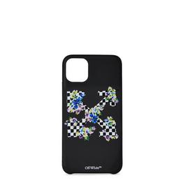 Off White Women's  Phone Case, Four Arrow Logo Motif