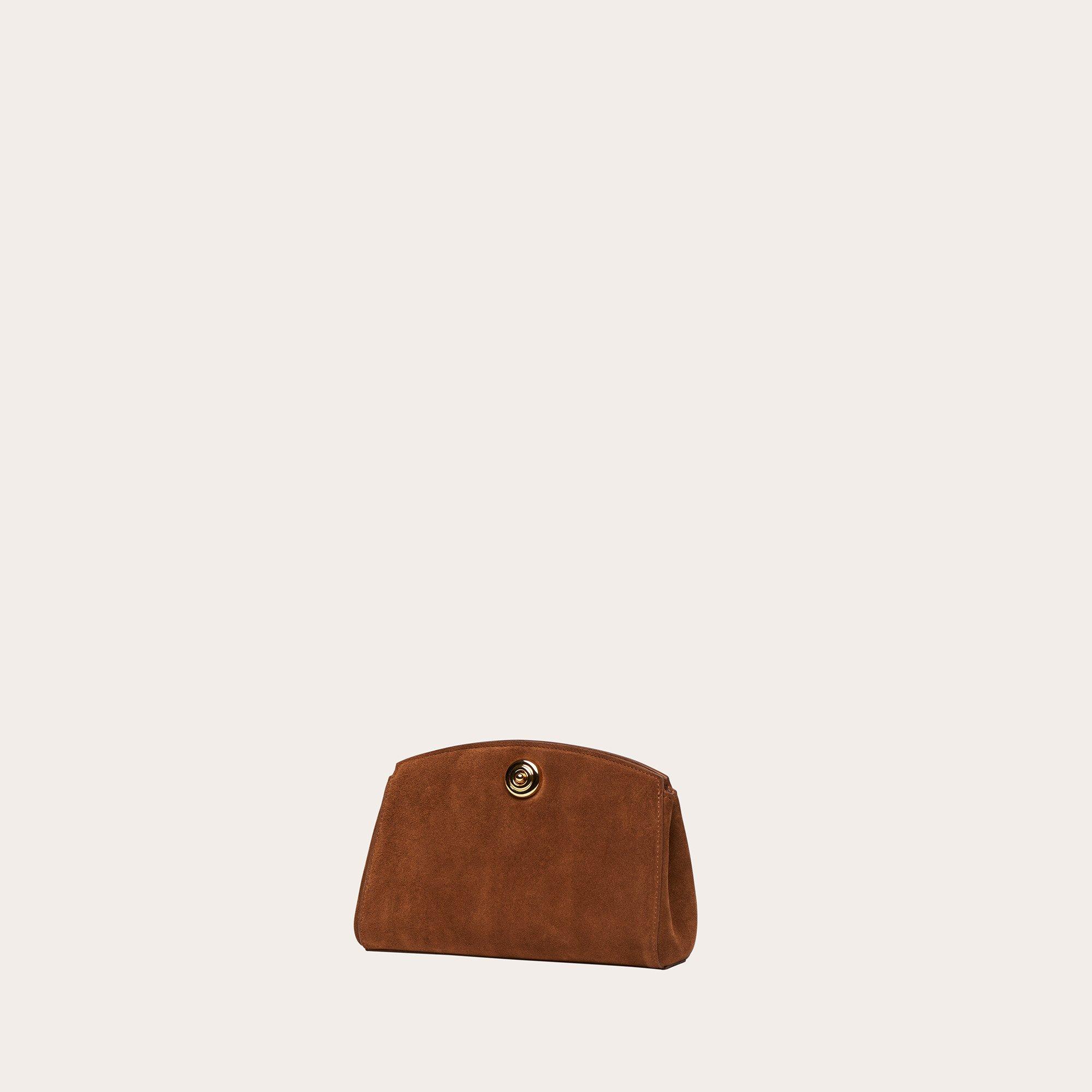 Lght Brwn Suede - Liffner - Lif Pushlock Clutch Ld63 - 2