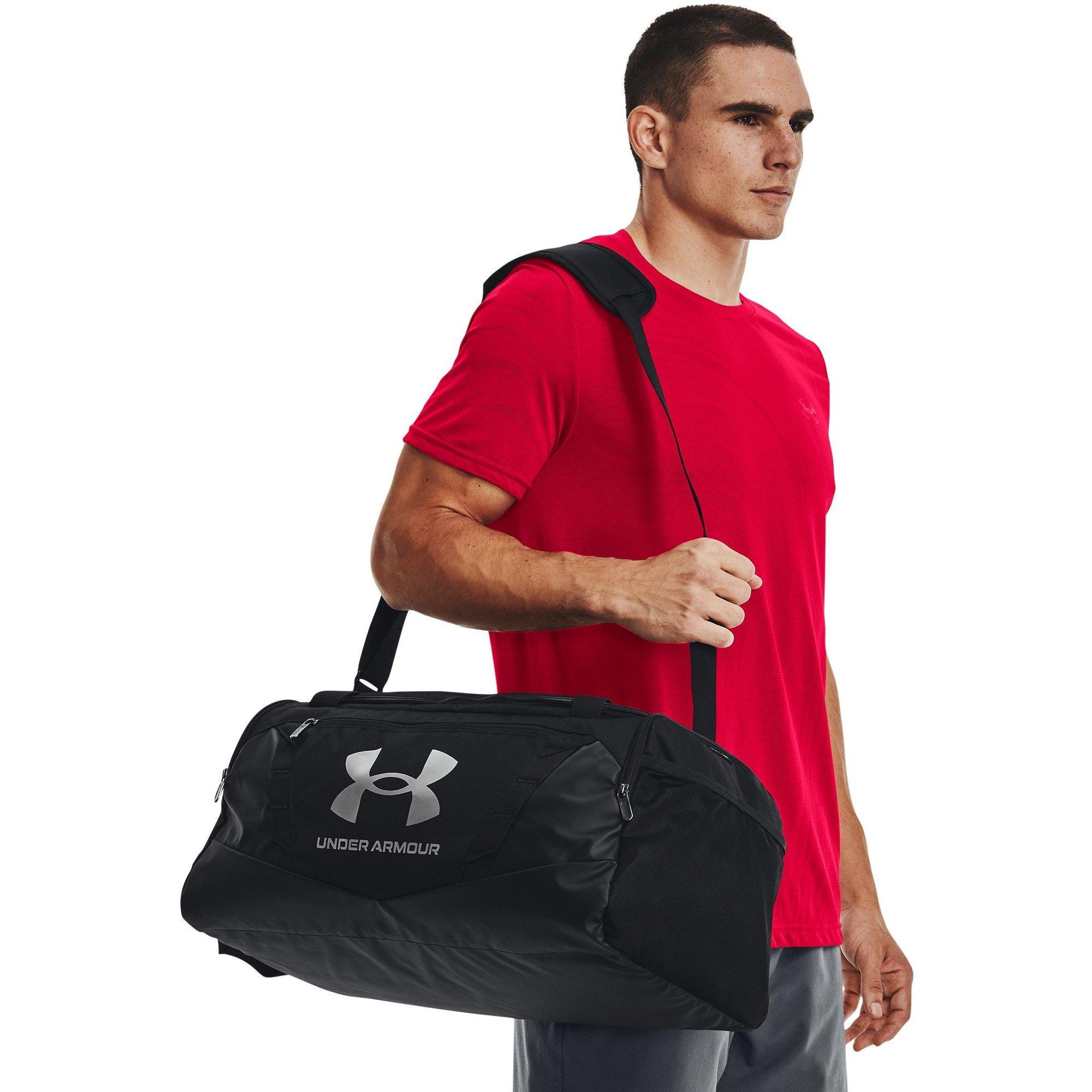 Black/Silver - Under Armour - Undeniable 5.0 Small Duffle Bag - 3