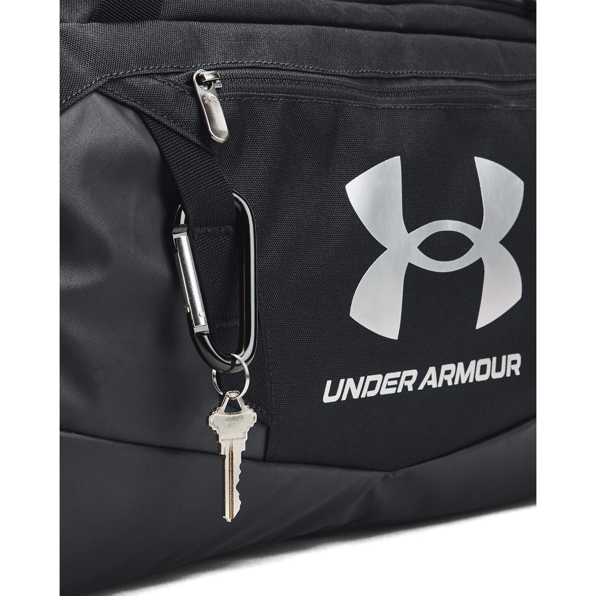 Black/Silver - Under Armour - Undeniable 5.0 Small Duffle Bag - 6