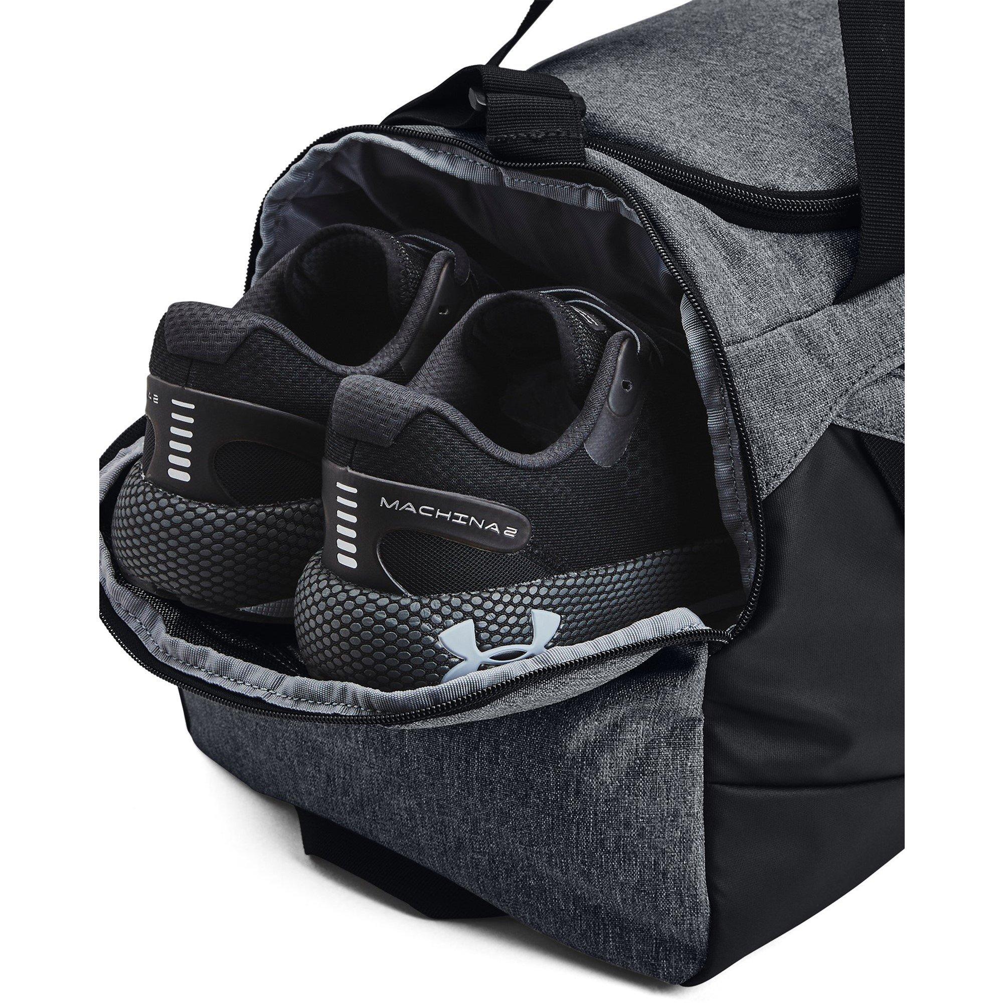 Grey Heather - Under Armour - Undeniable 5.0 Small Duffle Bag - 4