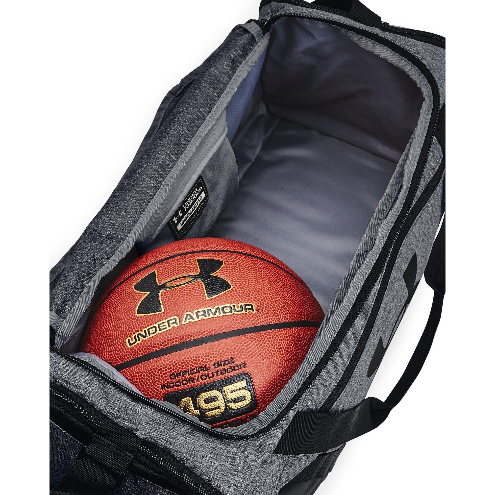 Grey Heather - Under Armour - Undeniable 5.0 Small Duffle Bag - 5