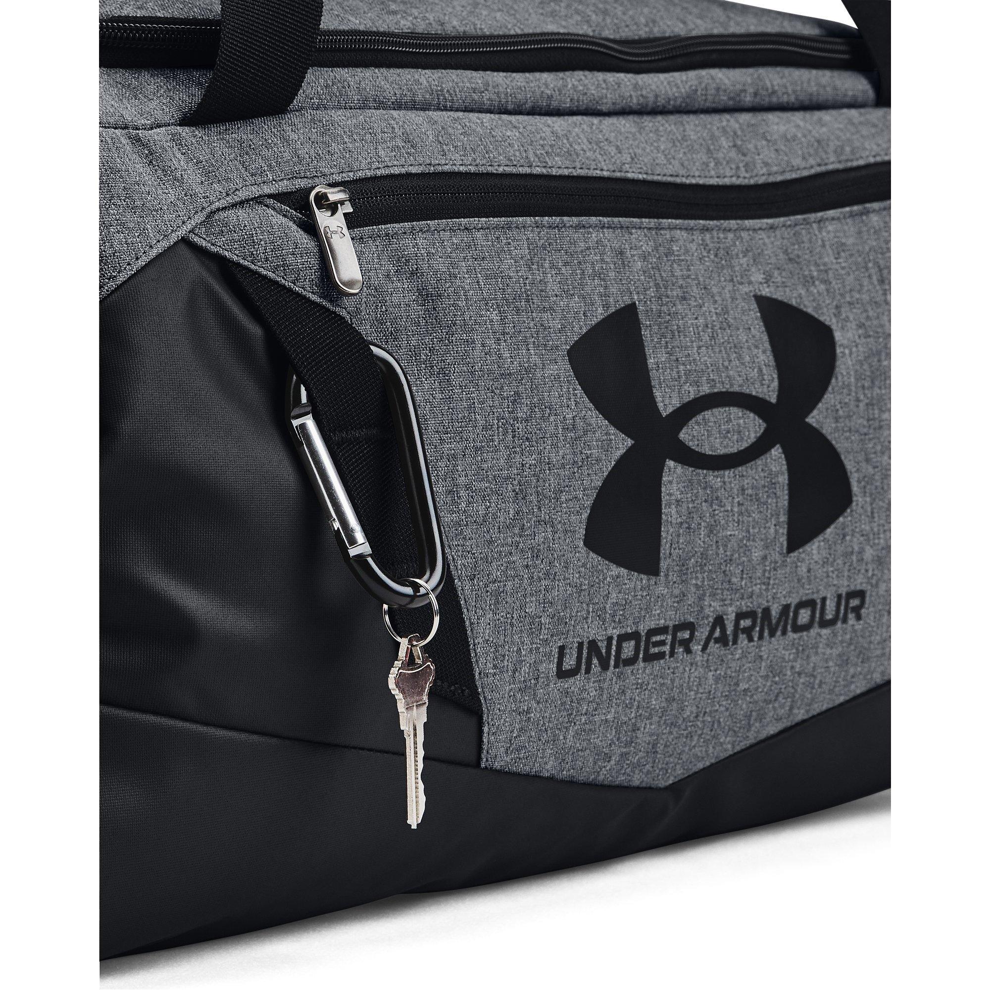Grey Heather - Under Armour - Undeniable 5.0 Small Duffle Bag - 7