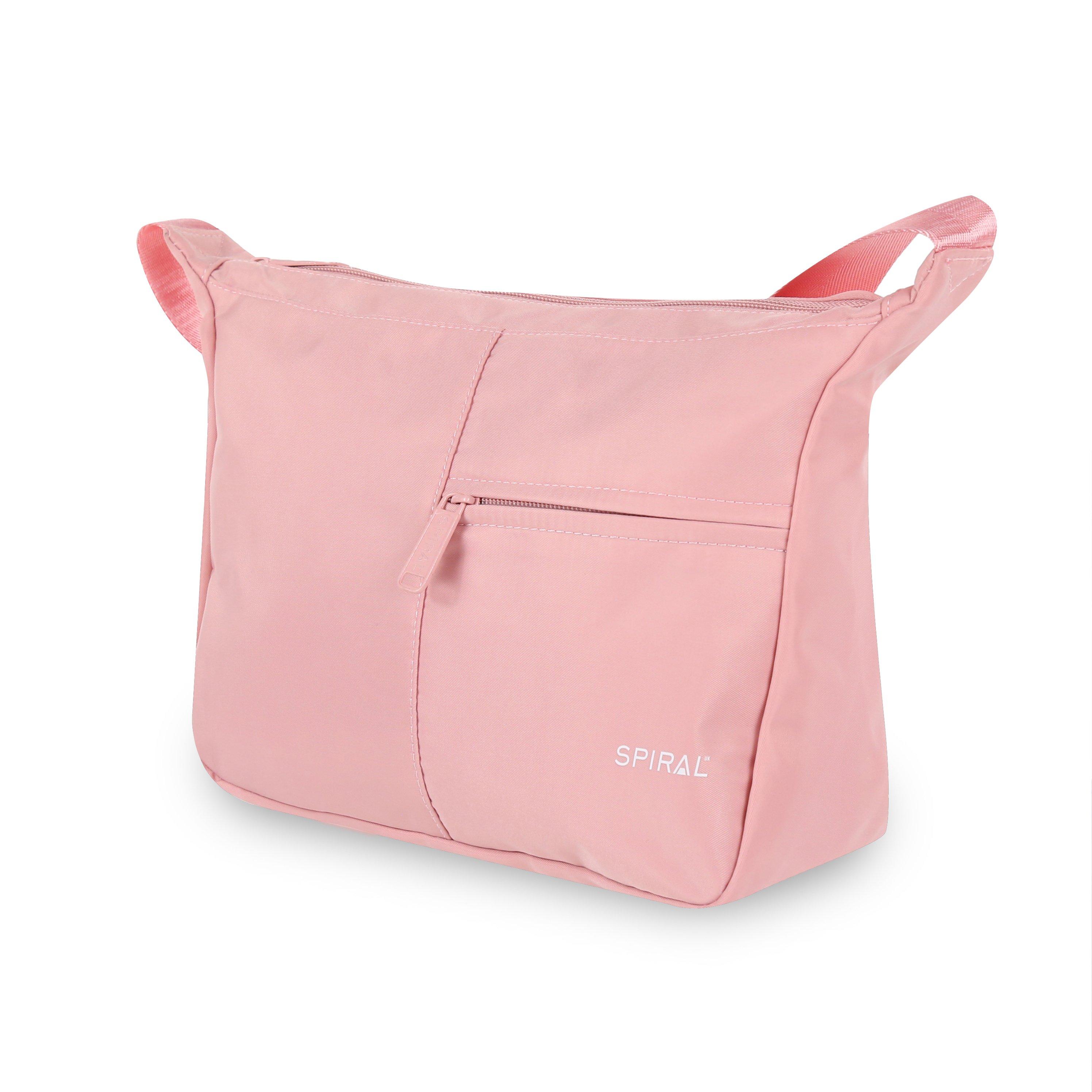 Pink - Spiral - Women's Cali Satchel Crossbody Bag - 4