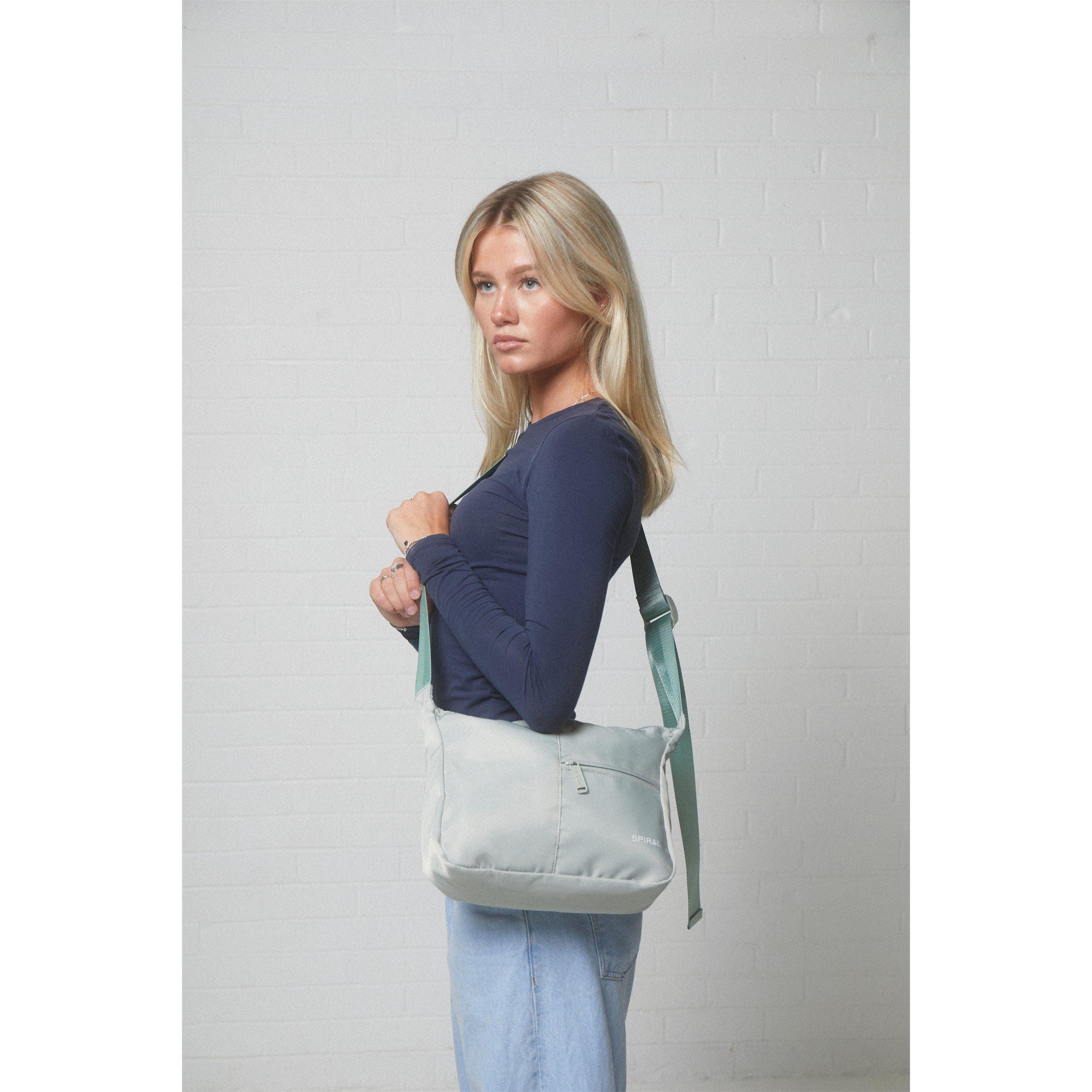 Mint - Spiral - Women's Cali Satchel Crossbody Bag - 3