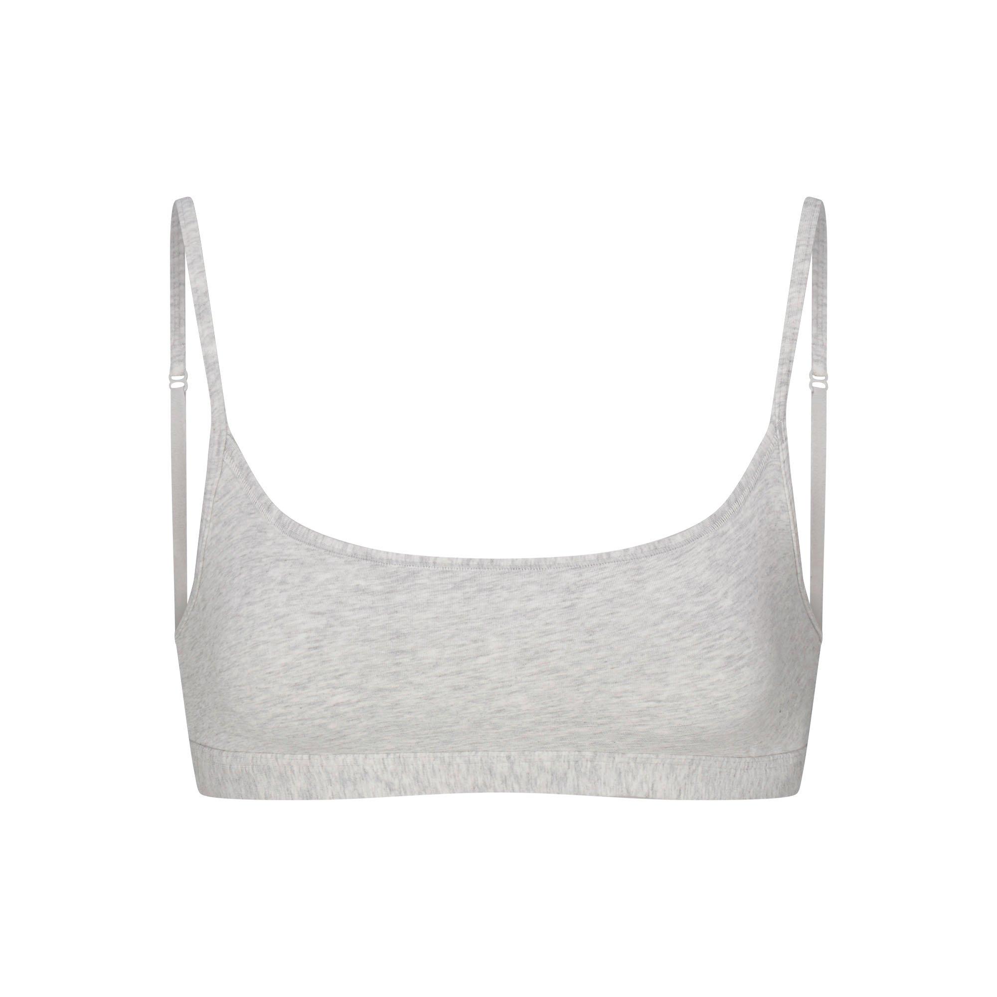 L HEATHER GREY - SKIMS - Women's Scoop Bralette - 1