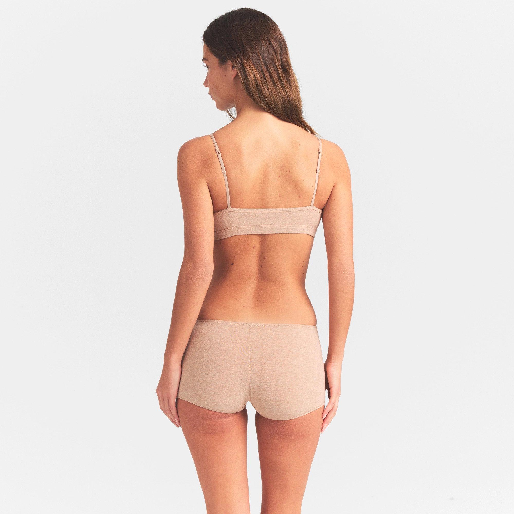 CLAY HEATHER - SKIMS - Women's Scoop Bralette - 4