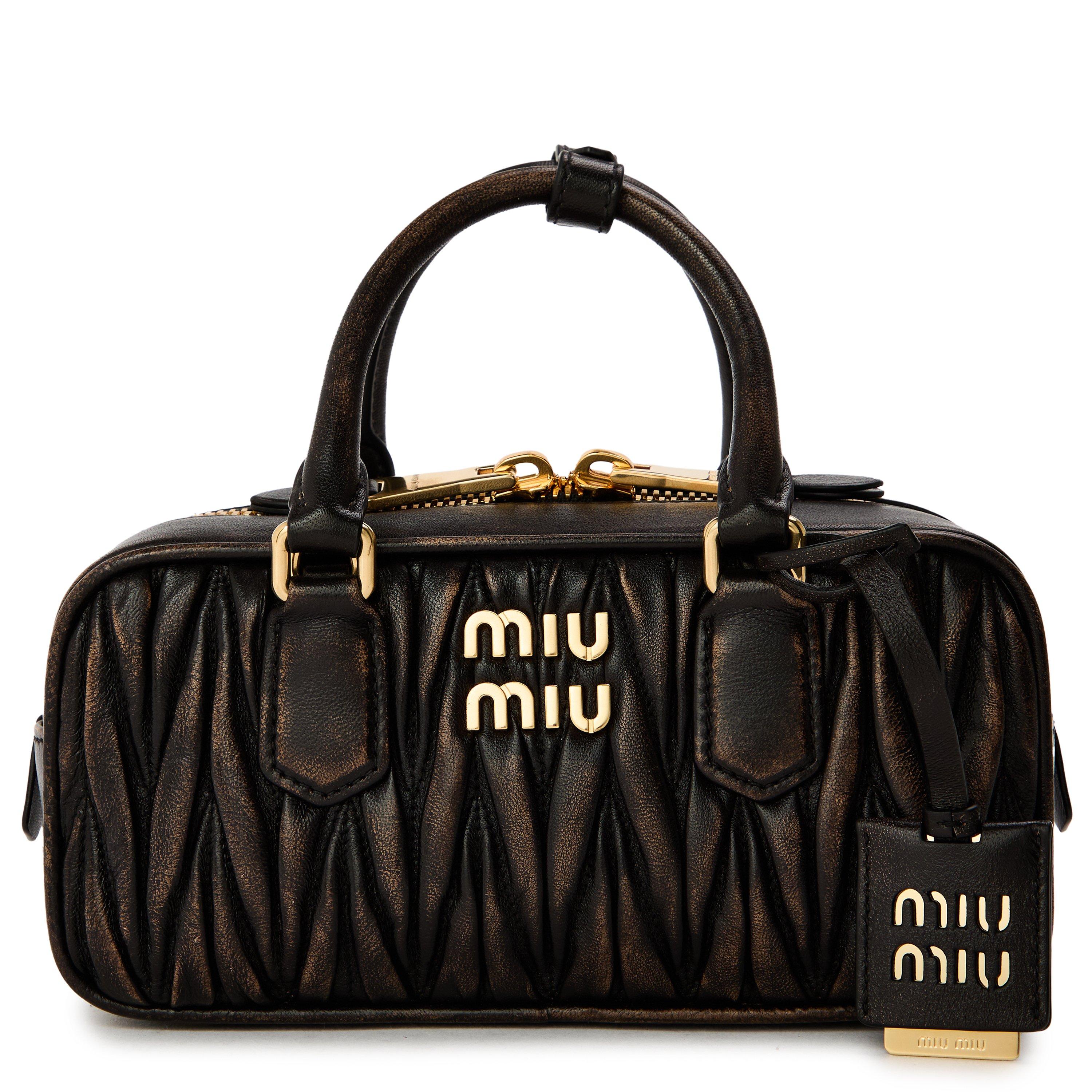 Caffe - Miu Miu - Women's Arcadie Matelasse Mini Bag - 1