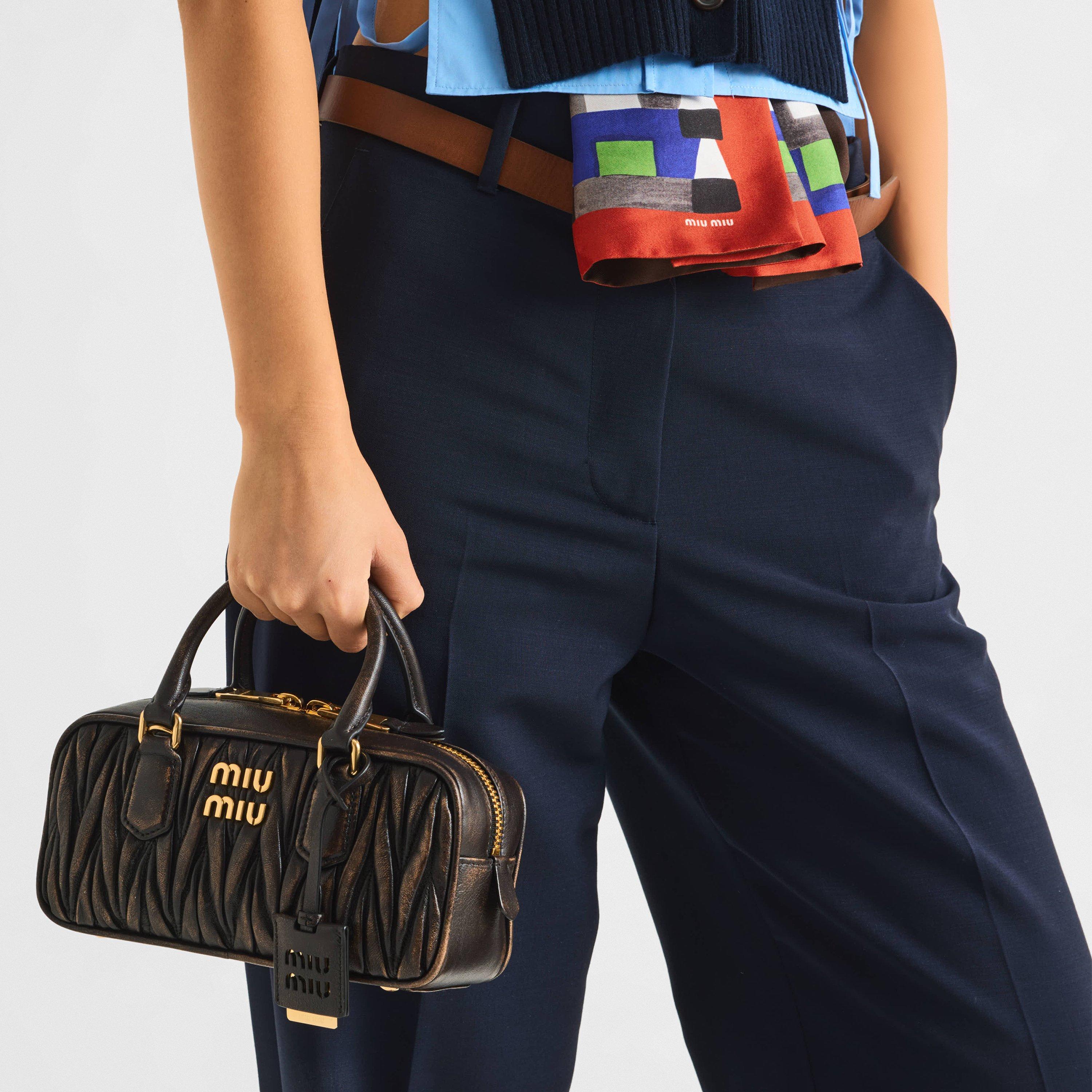 Caffe - Miu Miu - Women's Arcadie Matelasse Mini Bag - 3